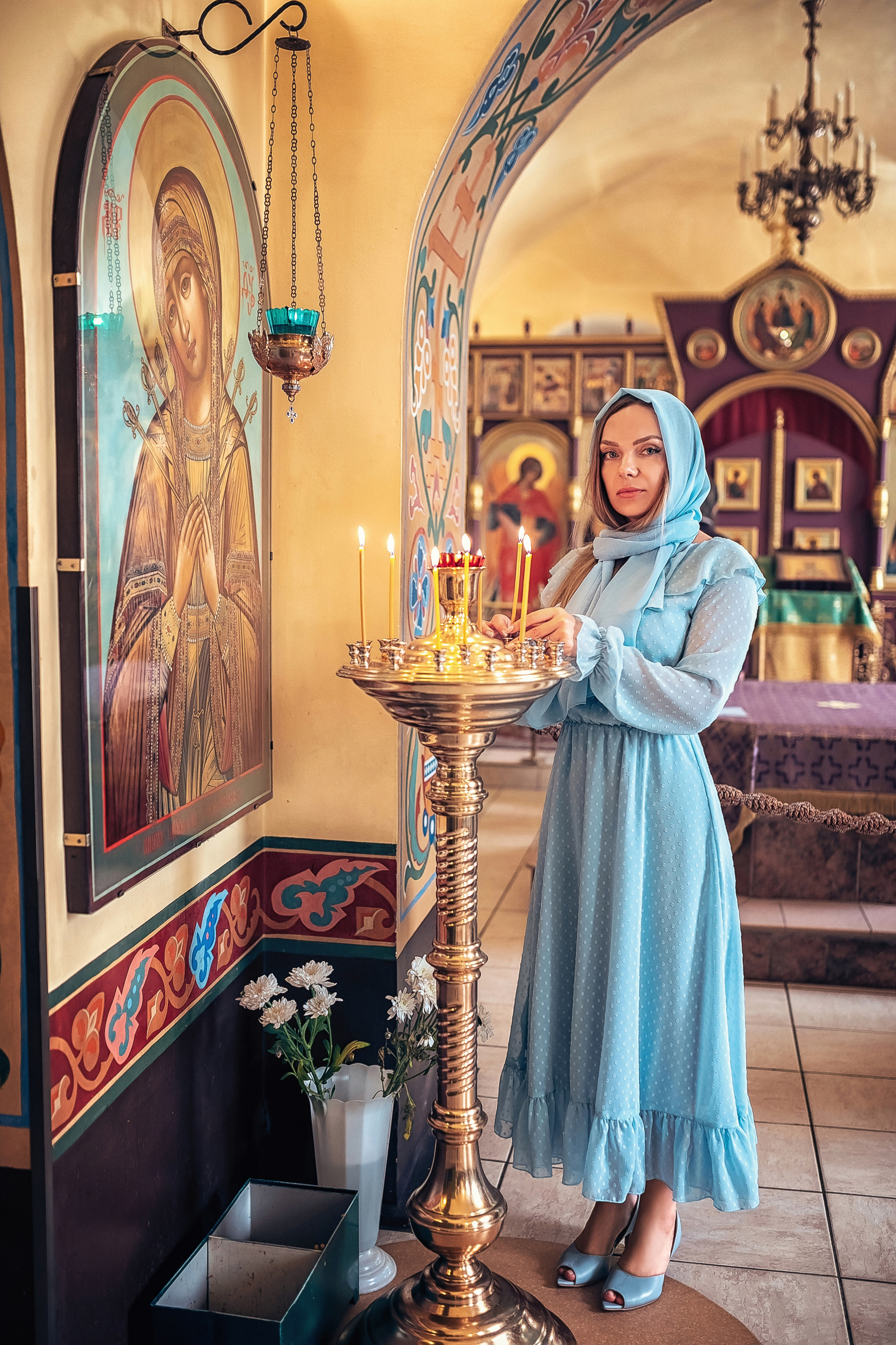 Крещение в храме Григория Неокесарийского на Большой Полянке 18.06.2022. Фотограф крещения и венчания Антонова Надежда г. Москва