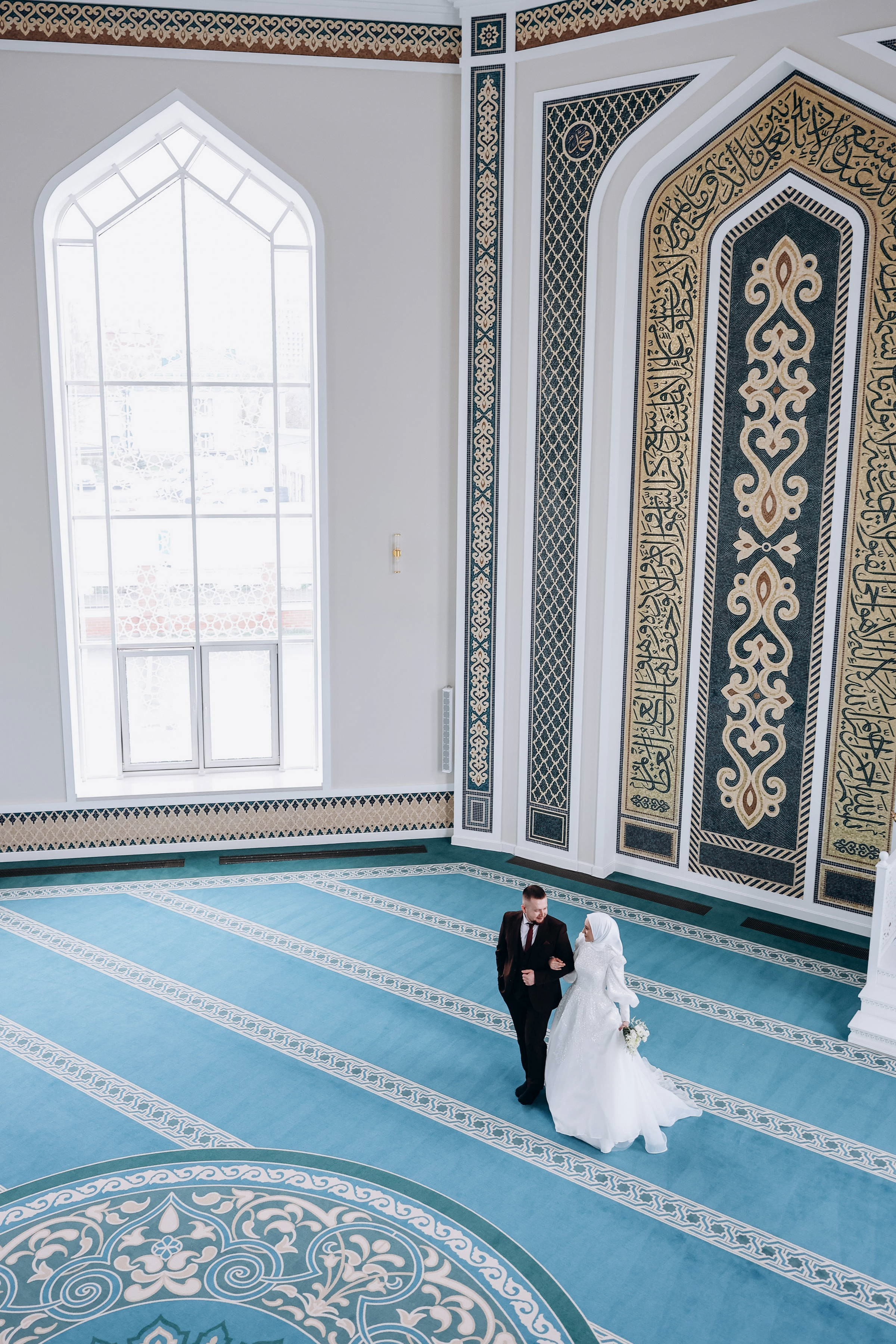 Инсаф и Айгуль. Мечеть Рауза. Свадебный фотограф Казань|Москва Ranas4you