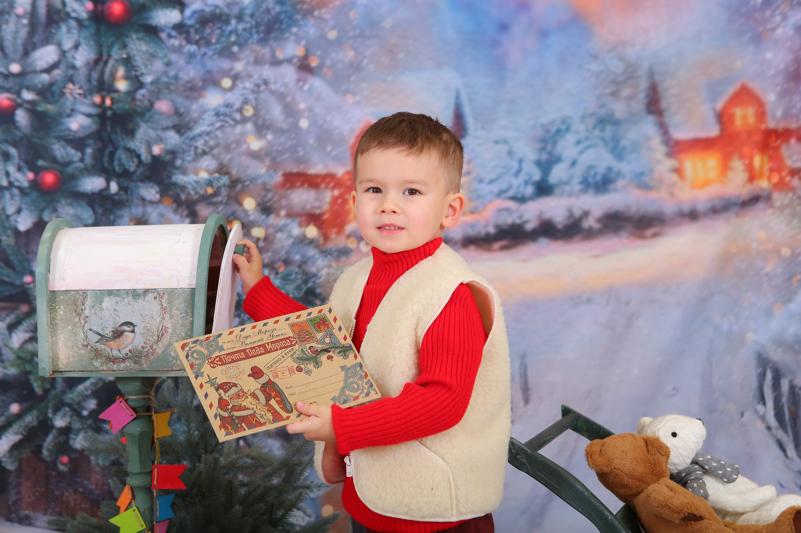 Волшебные сани. Студия детской и семейной фотографии 12кадров