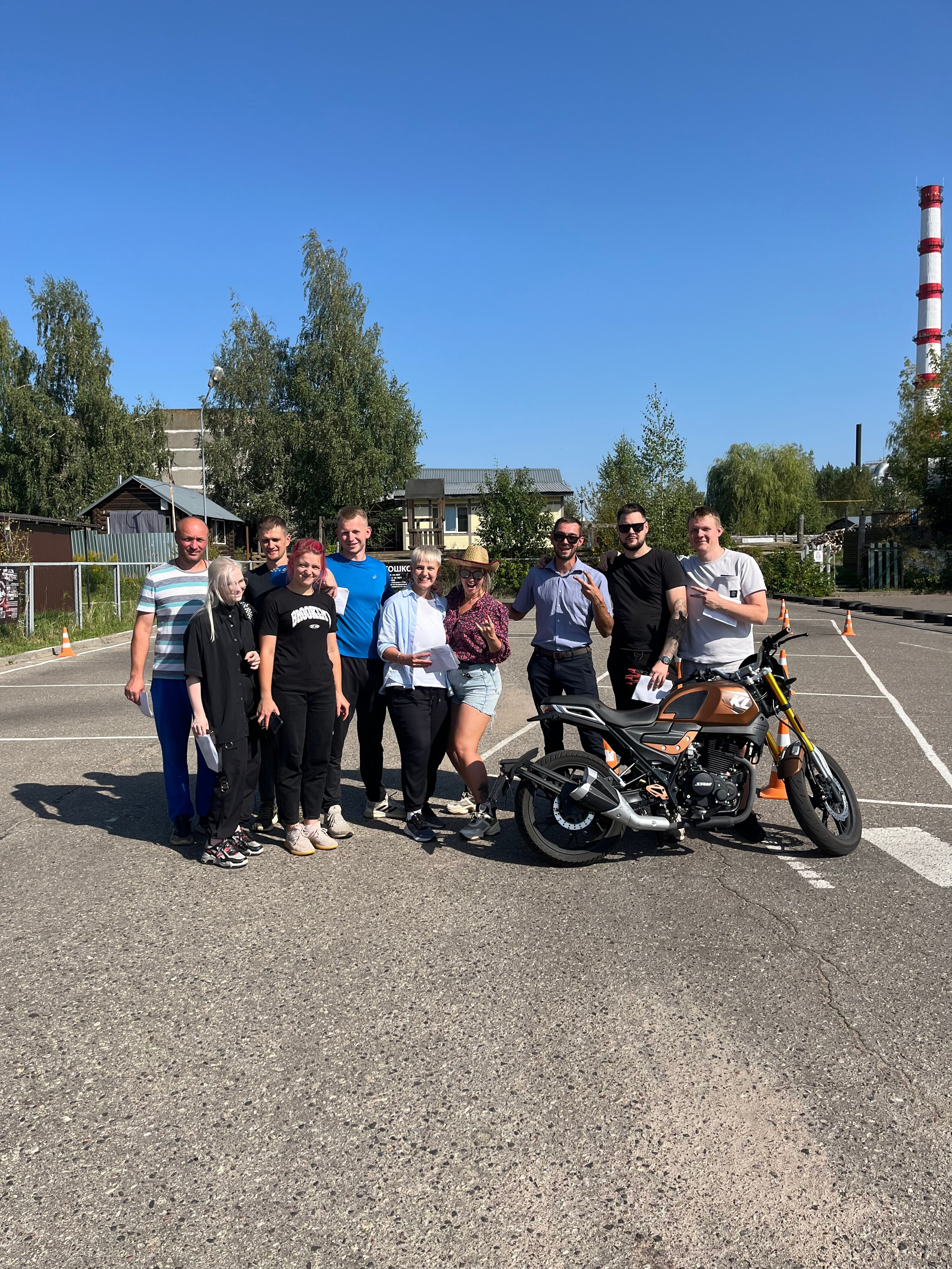 Наша команда. МОТОШКОЛА в городе Витебске. Обучение категории А и А1