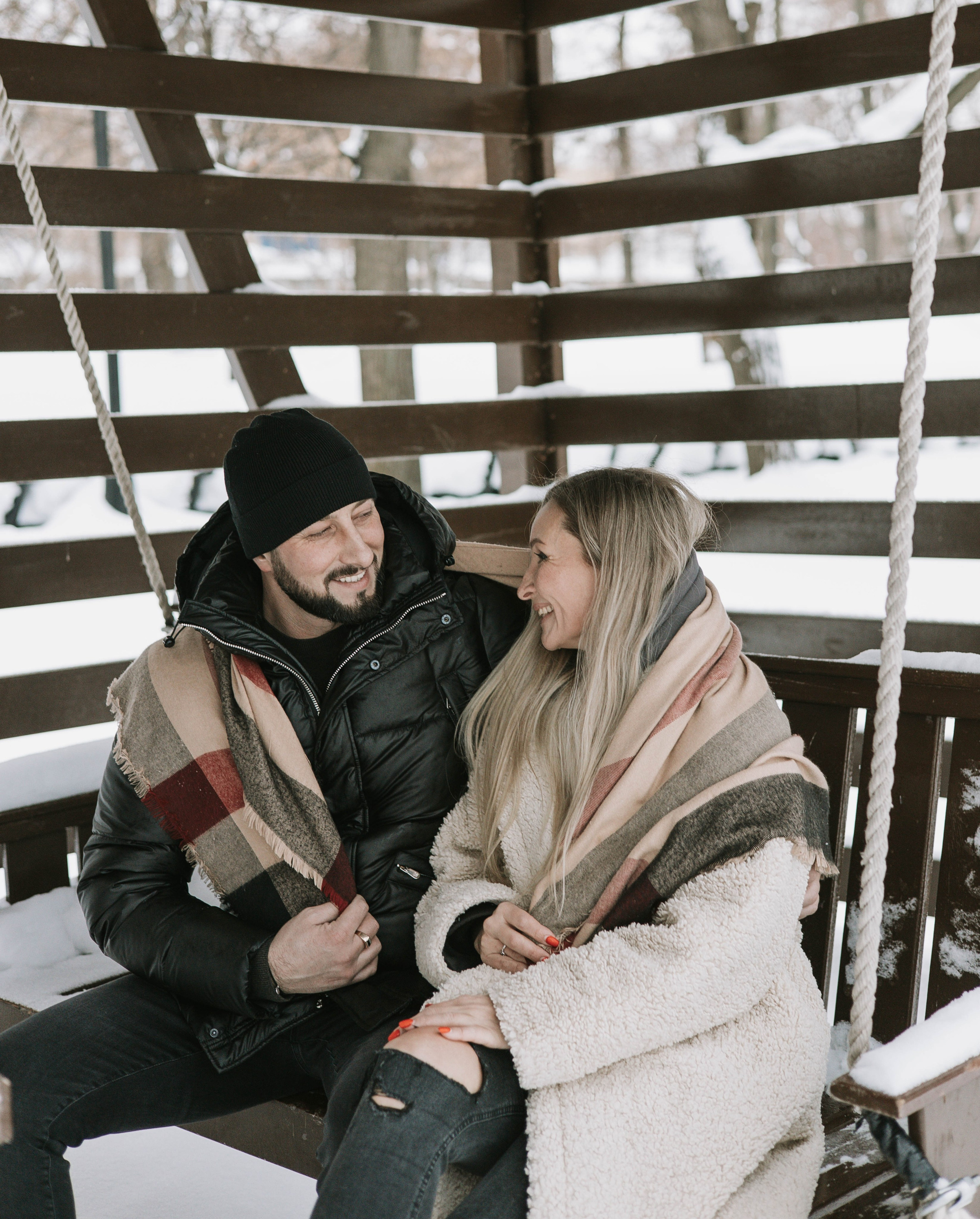 Зимняя сказка. Свадебный фотограф в Москве