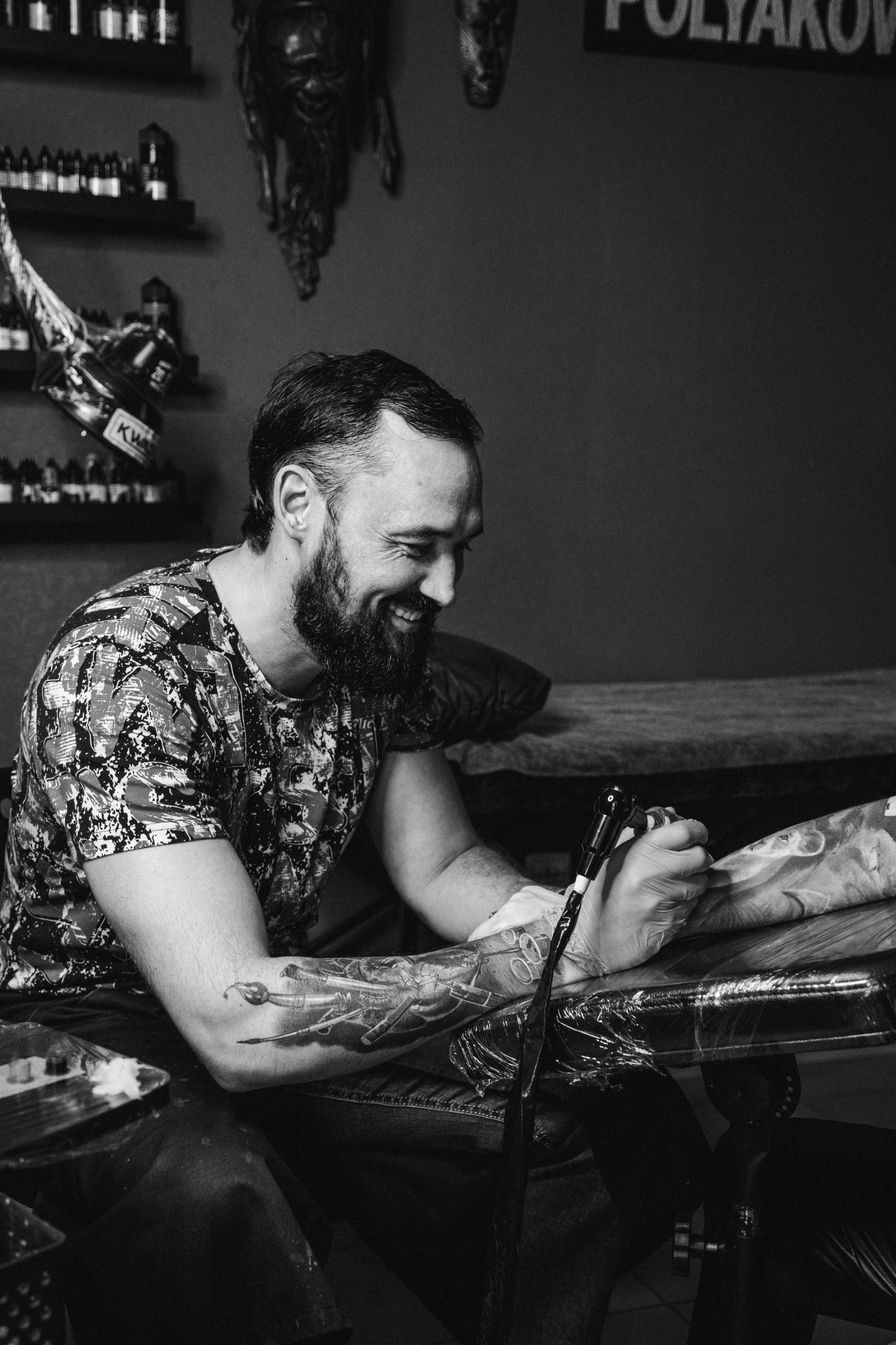 Тату мастер Павел Поляков. Фотосессии, Семейный, свадебный фотограф в Самаре