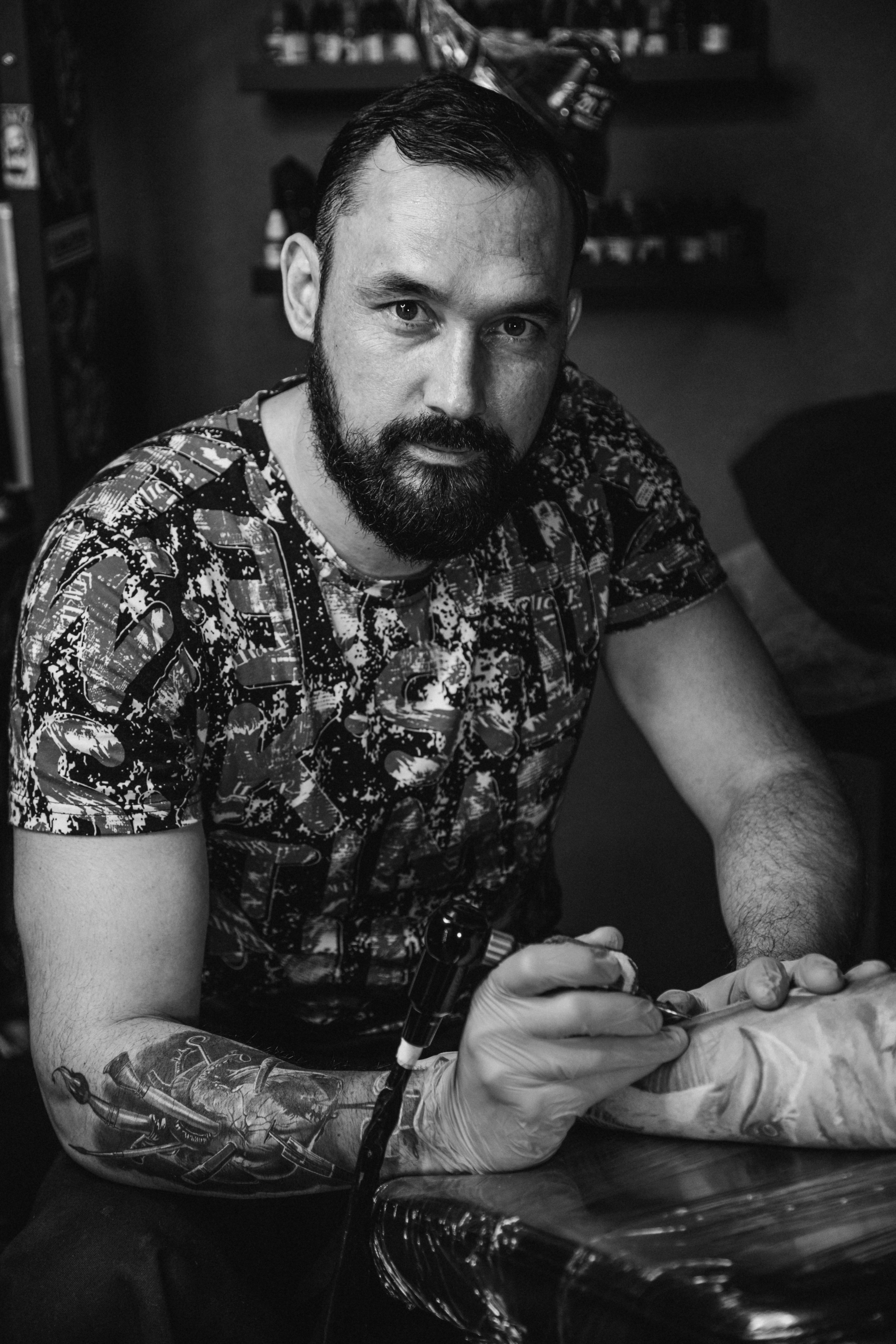 Тату мастер Павел Поляков. Фотосессии, Семейный, свадебный фотограф в Самаре