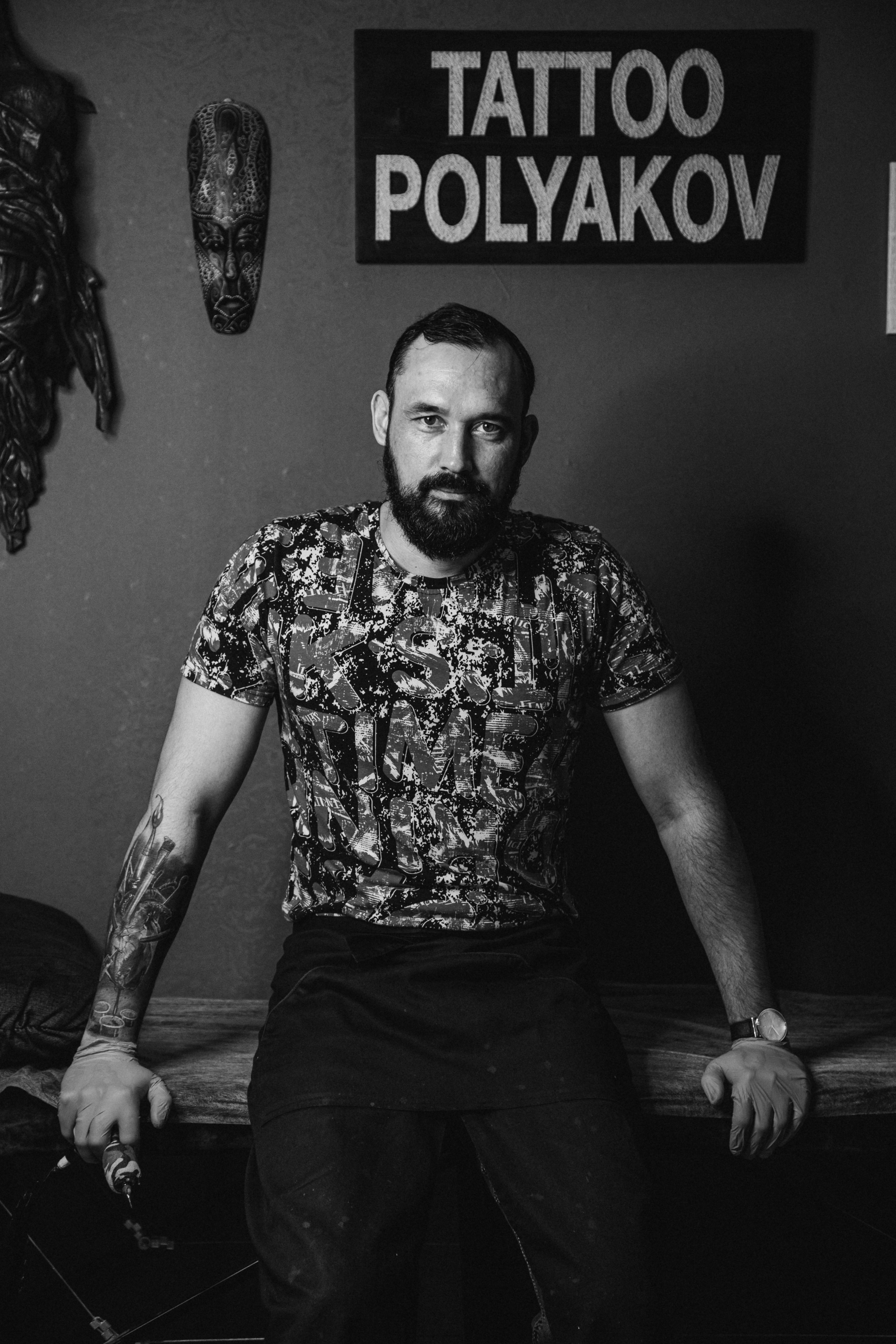 Тату мастер Павел Поляков. Фотосессии, Семейный, свадебный фотограф в Самаре