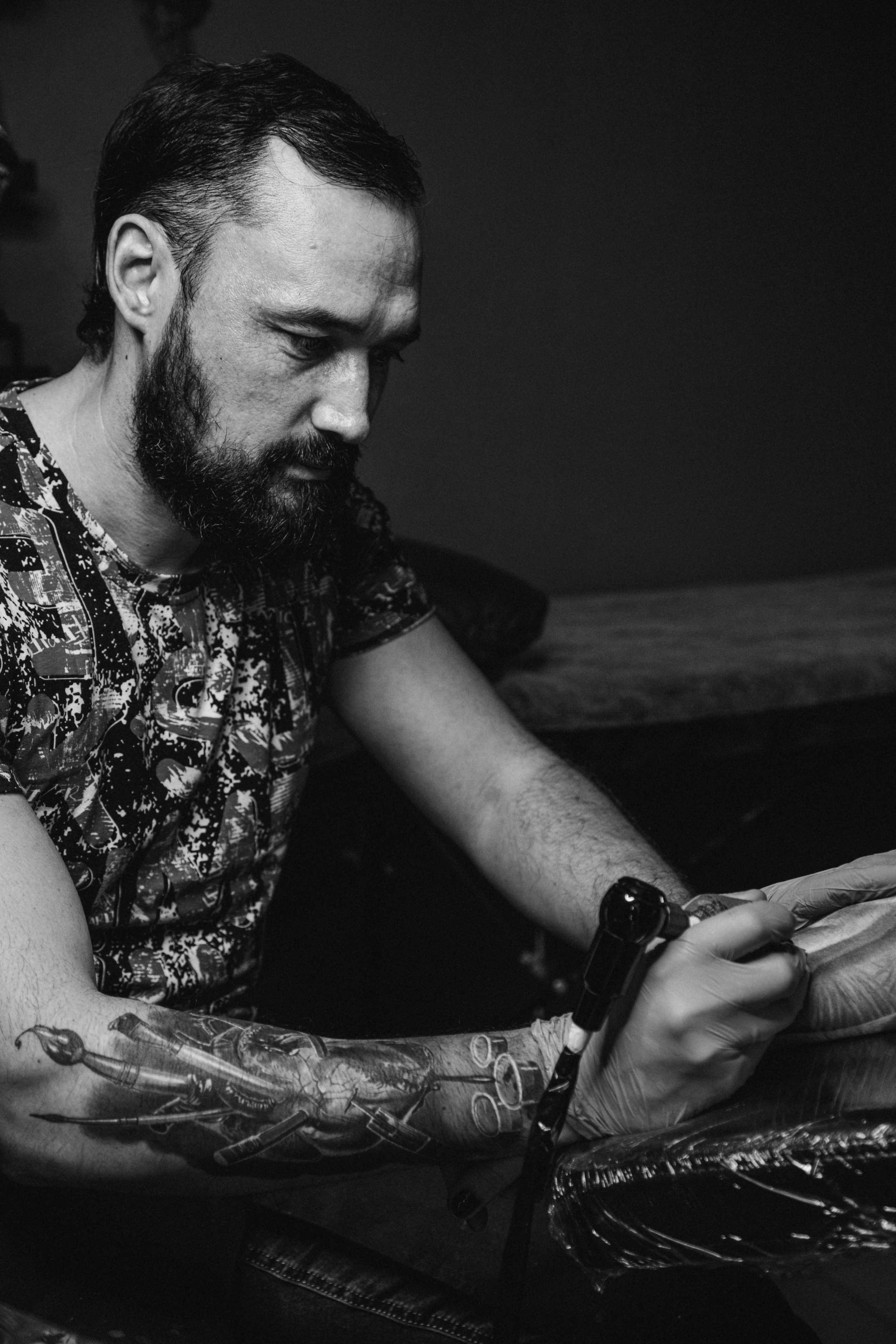 Тату мастер Павел Поляков. Фотосессии, Семейный, свадебный фотограф в Самаре