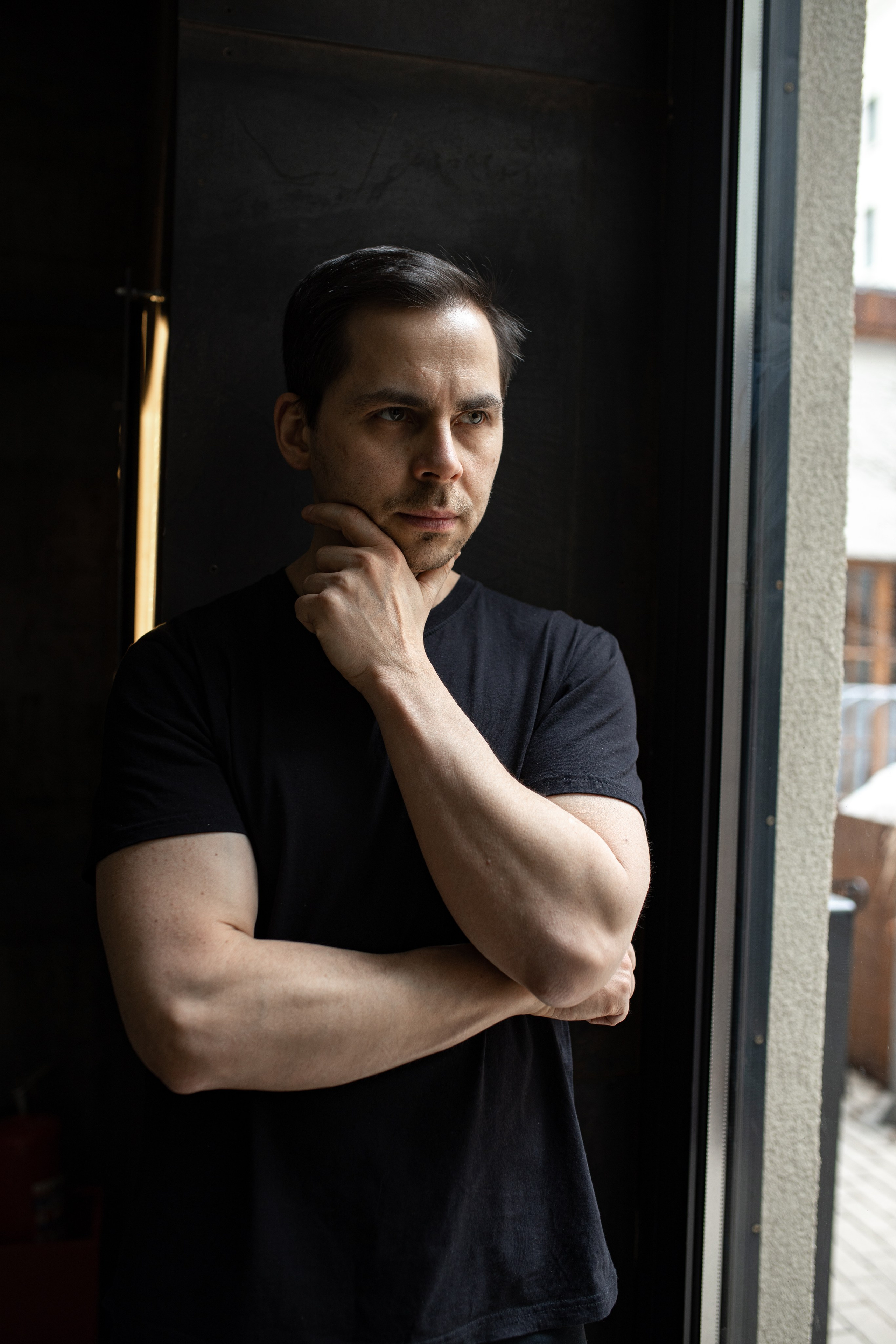 Мужской портрет. Коворкинг и стрит. Фотограф Москва