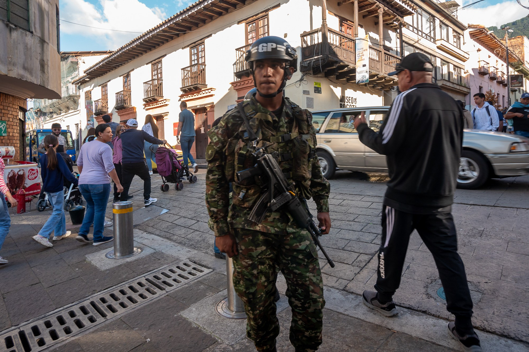 Богота, столица Колумбии. Bogotá, the capital of Colombia. Фотограф Алексей Скоробогатько