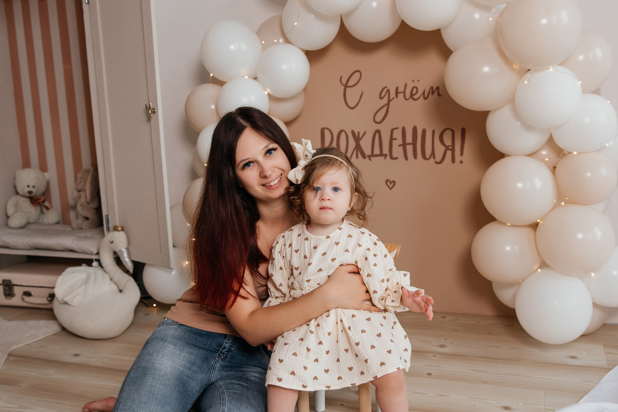 Годик Софии. Фотограф новорожденных Тверь Диана Муляева