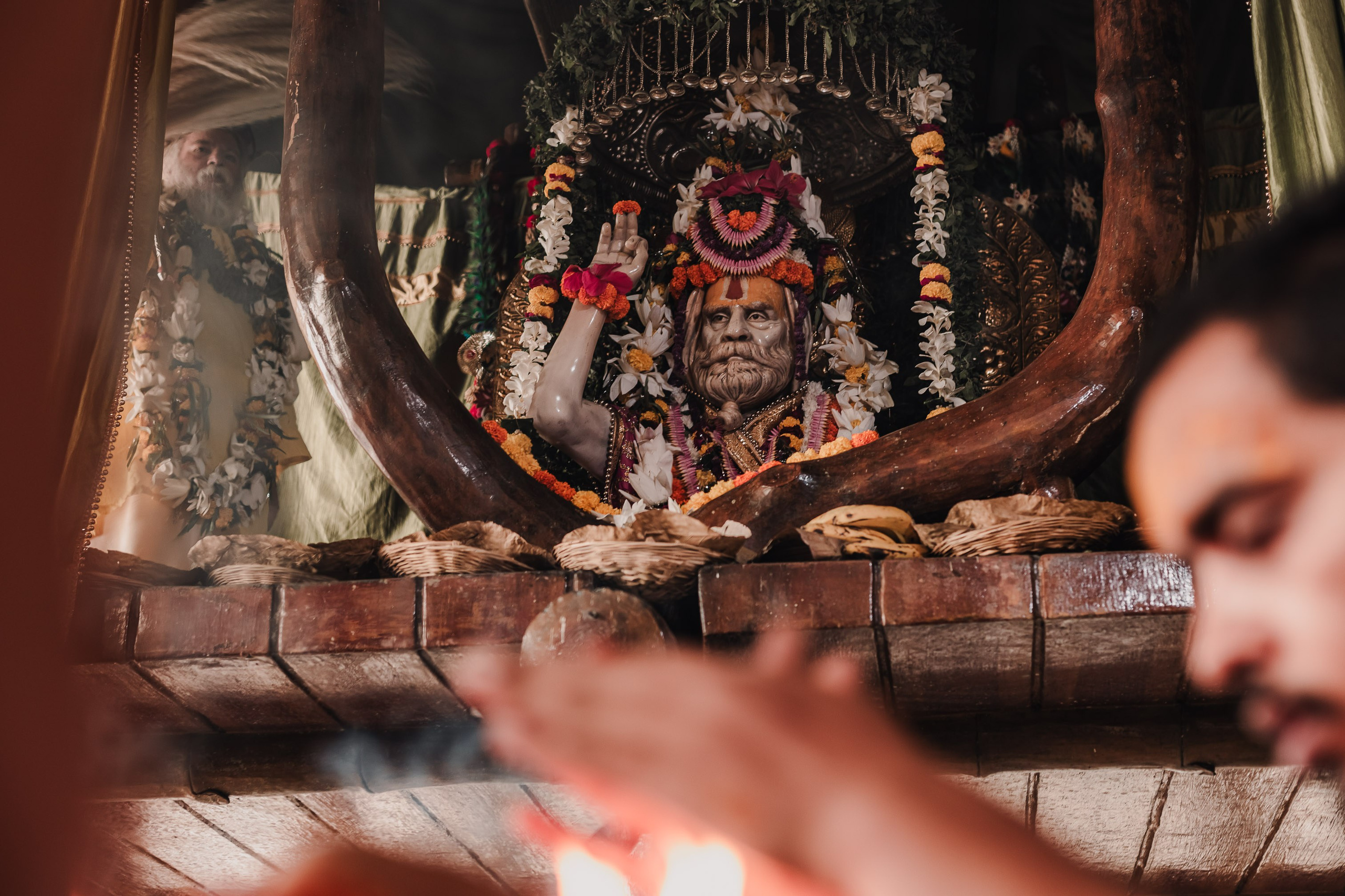 Devraha Baba Ji Ashram in Vrindavan. Мариам Багдасарян