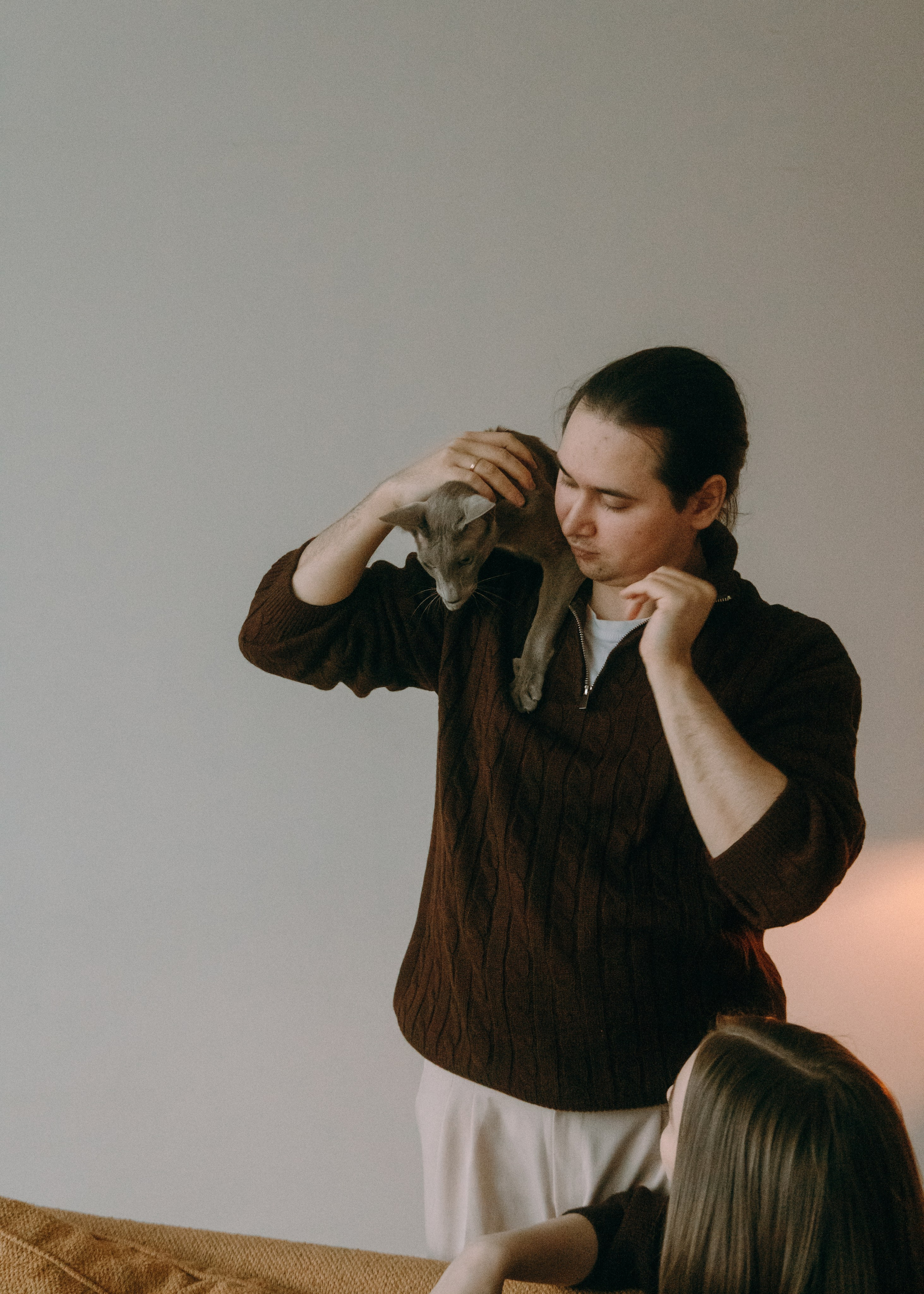 Амина, Булат и Орион. Фотограф-анималист Ксения Воробьева, Москва