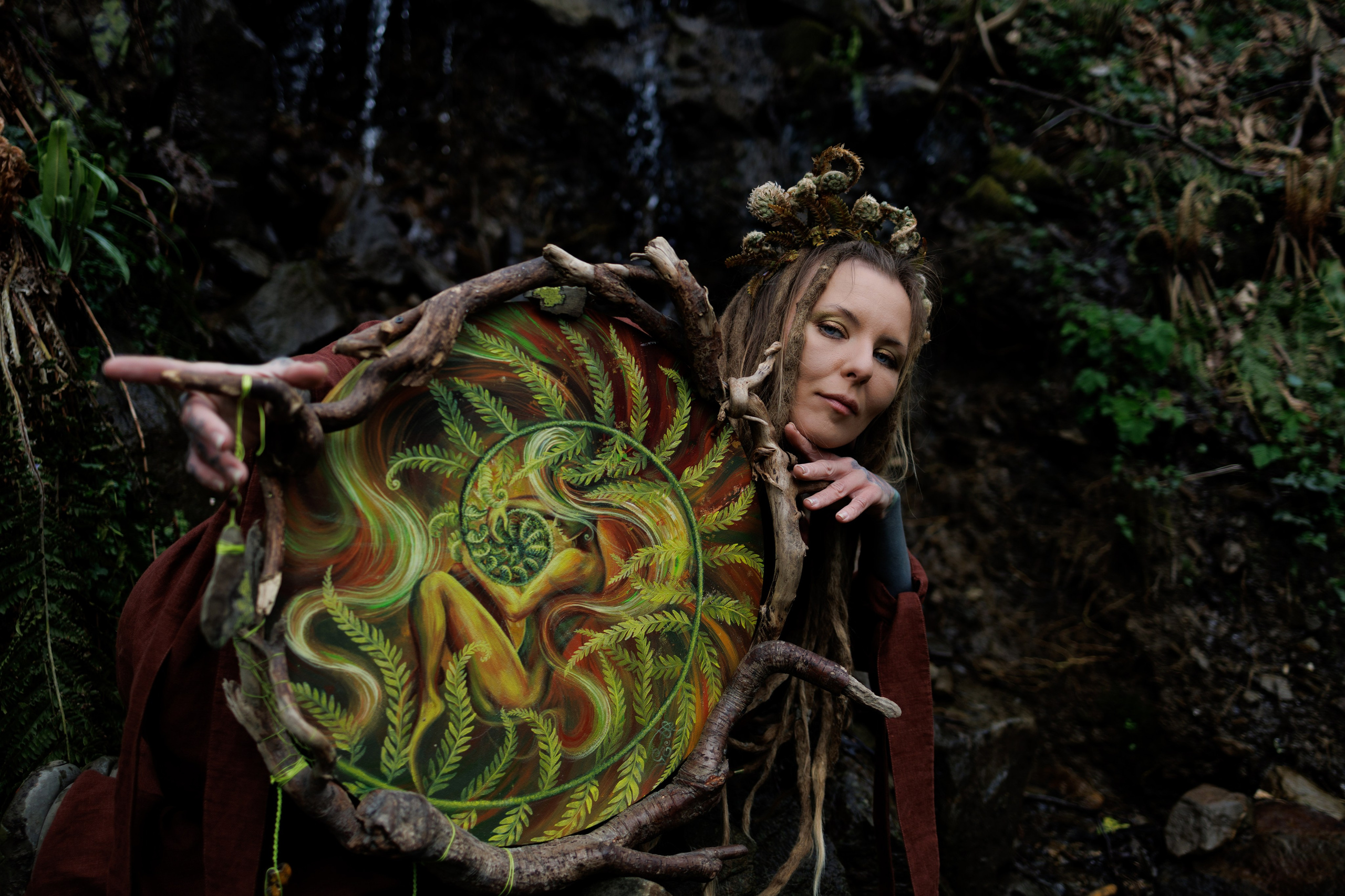 Индивидуальная фотосессия для художницы Вероники Самариной