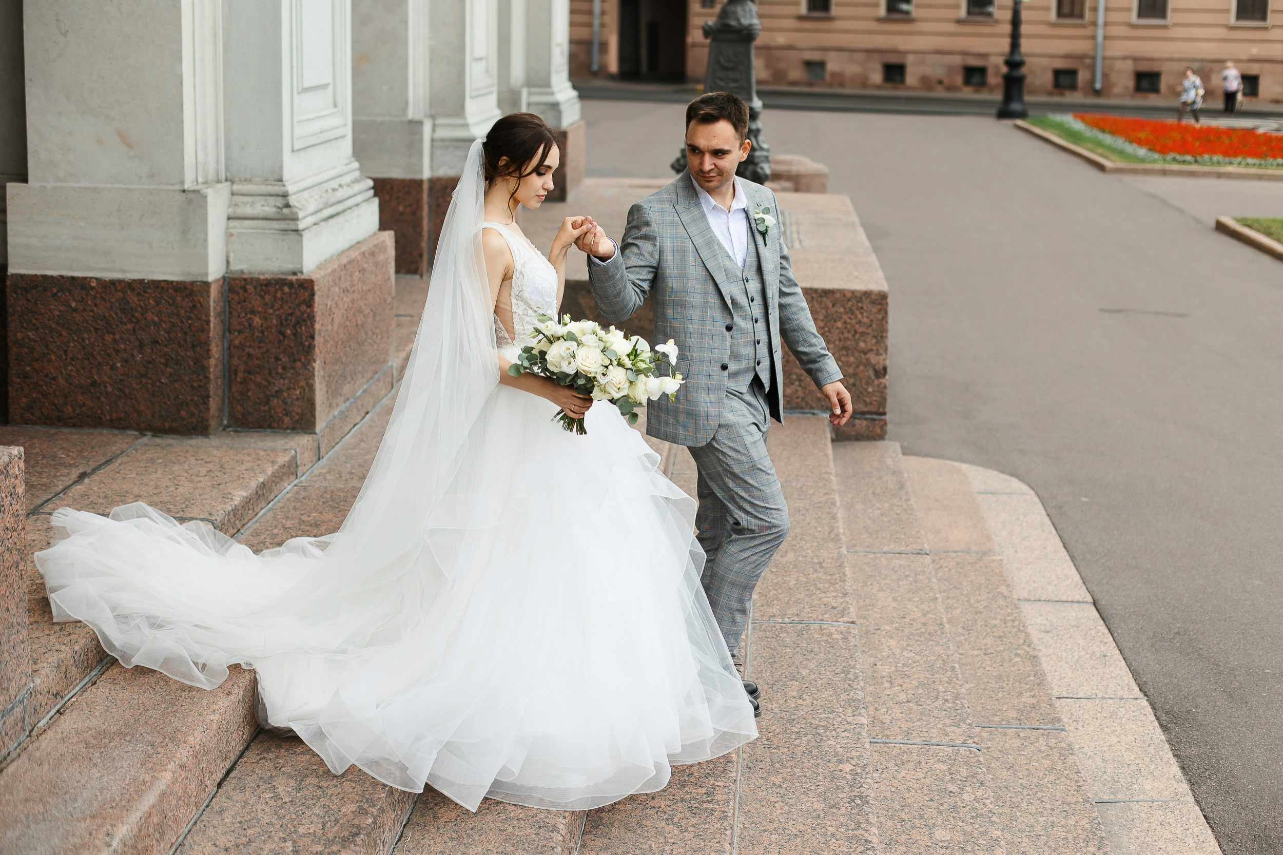 Свадьба Кости и Карины — настоящая романтика Петербурга