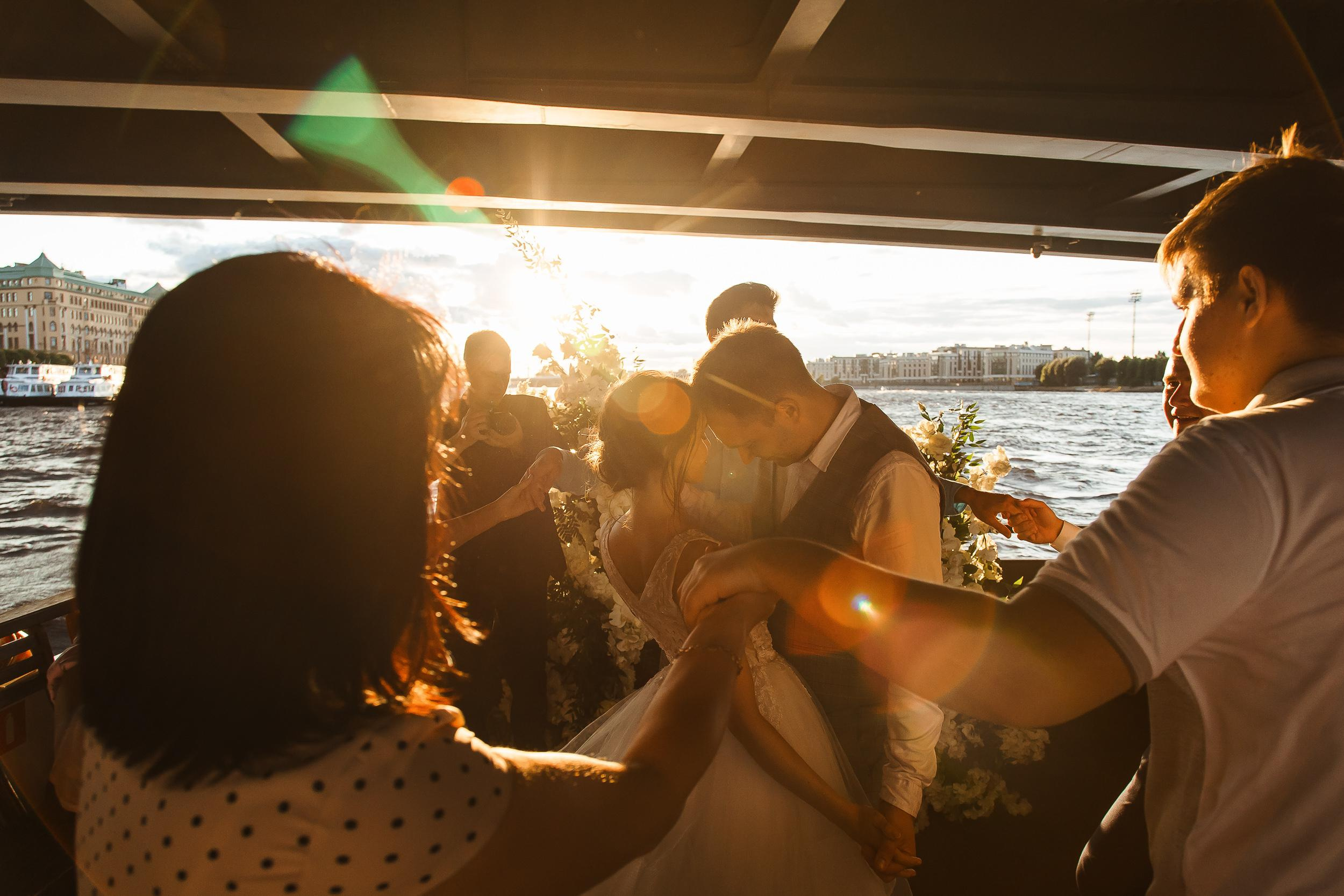 Свадьба Кости и Карины — настоящая романтика Петербурга
