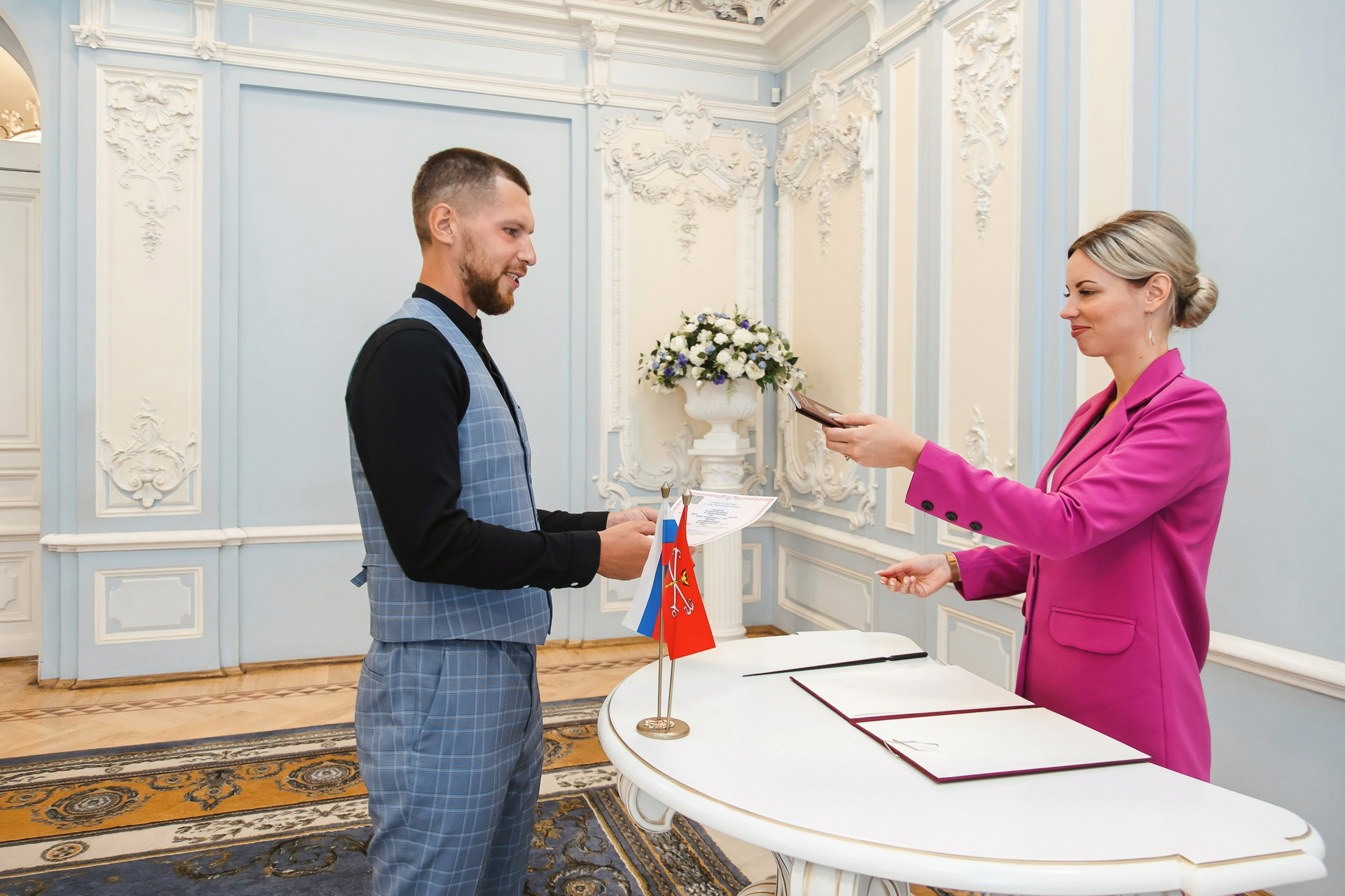 Катюша и Валера — свадьба на Фурштатской