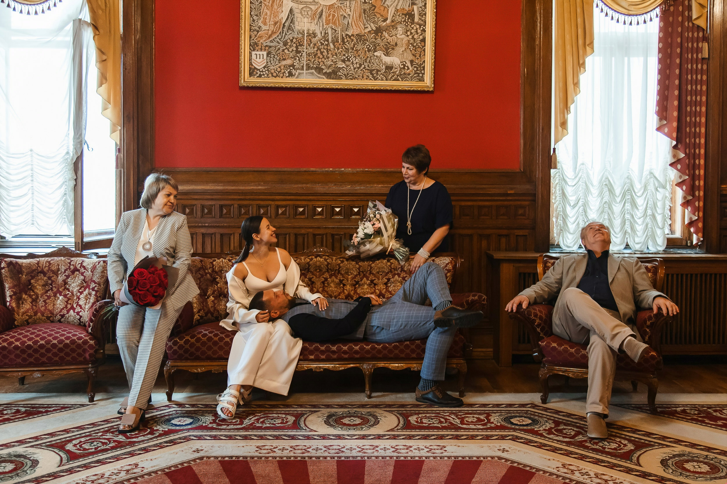 Катюша и Валера — свадьба на Фурштатской