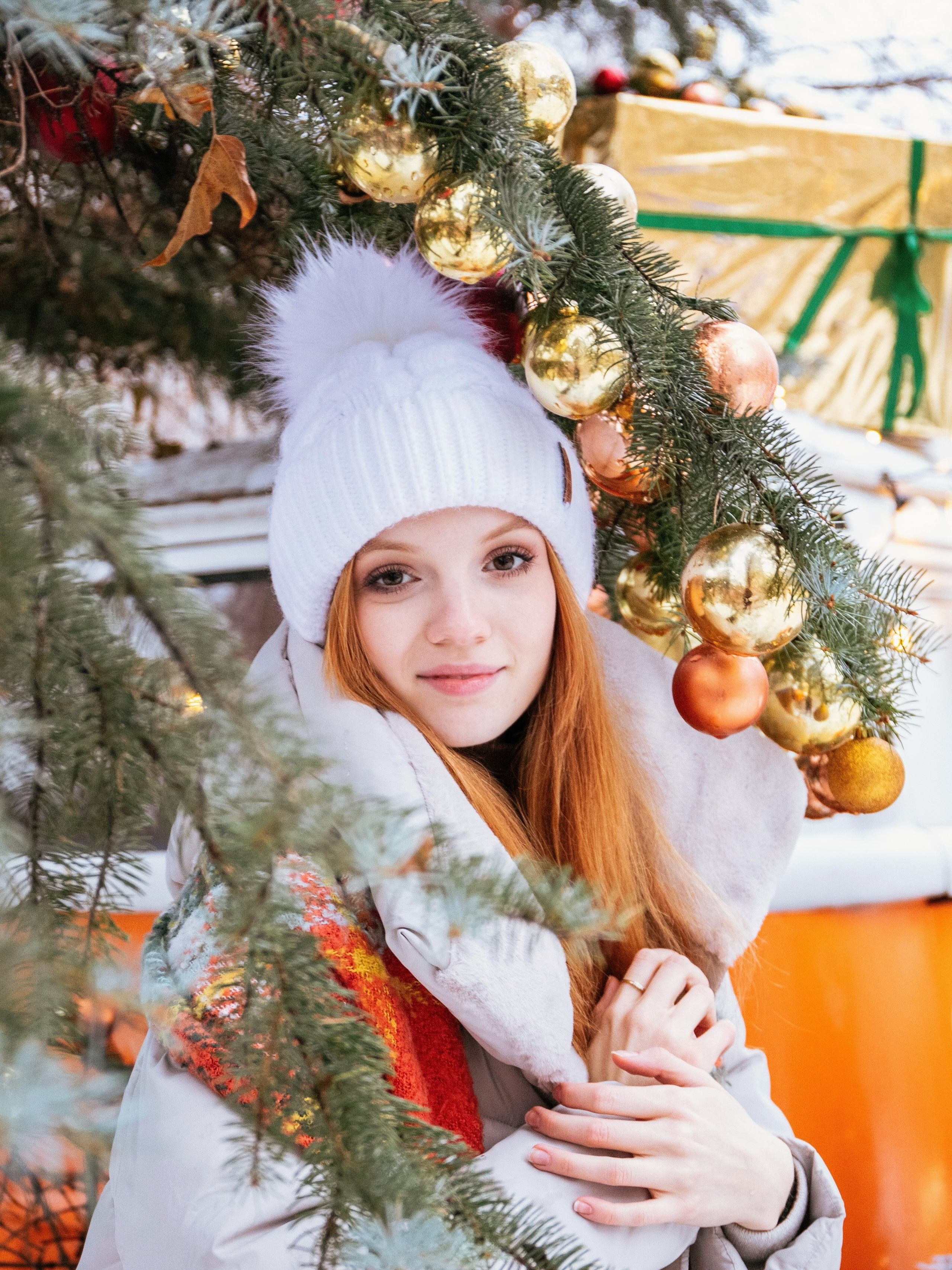 Новогодняя съемка с локацией «автобус». Свадебный и семейный фотограф в Москве Мила Широких