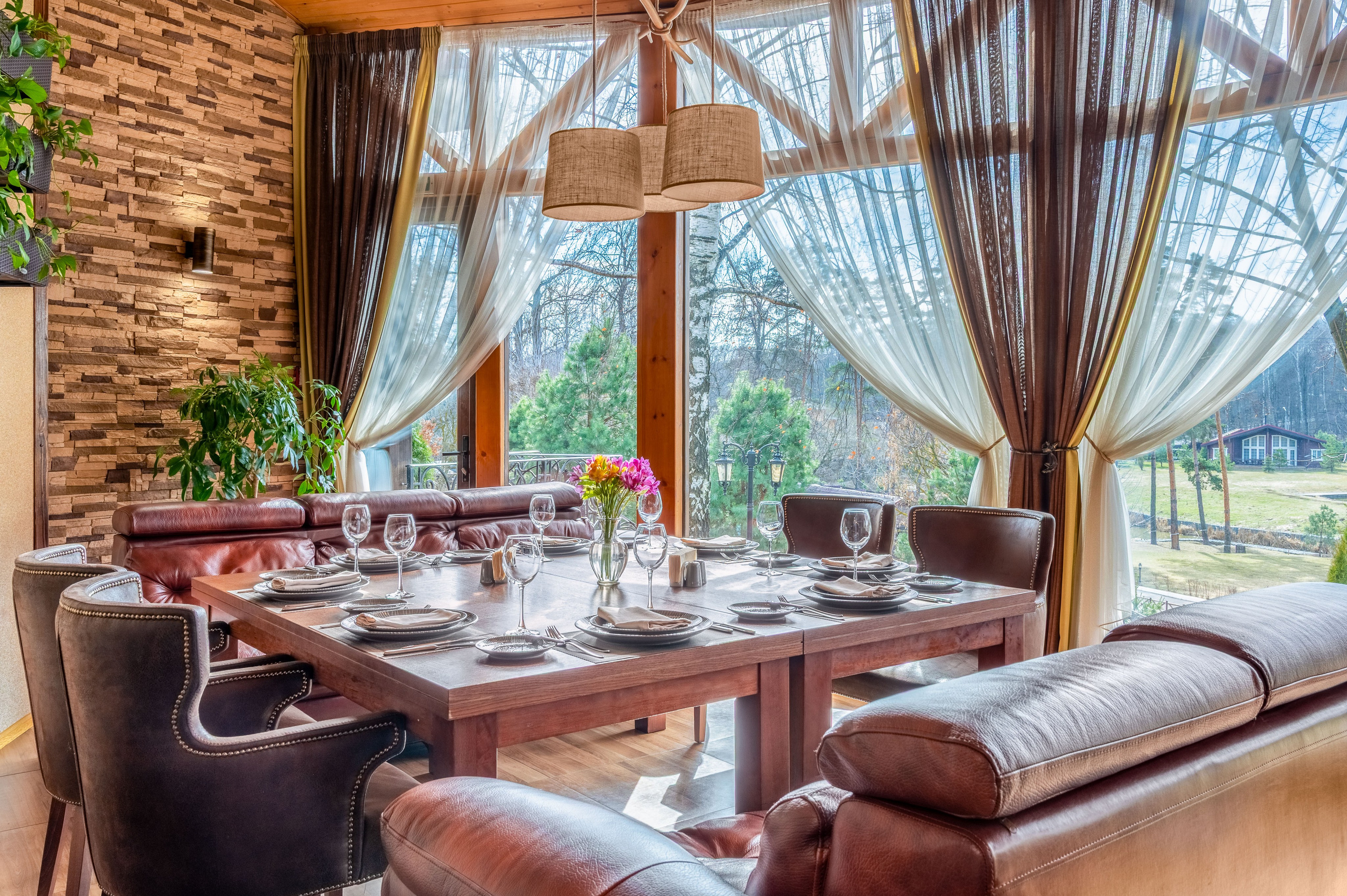 Ресторан «ЗаВидное». Интерьерный Фотограф Москва Криста FLY Труфанова