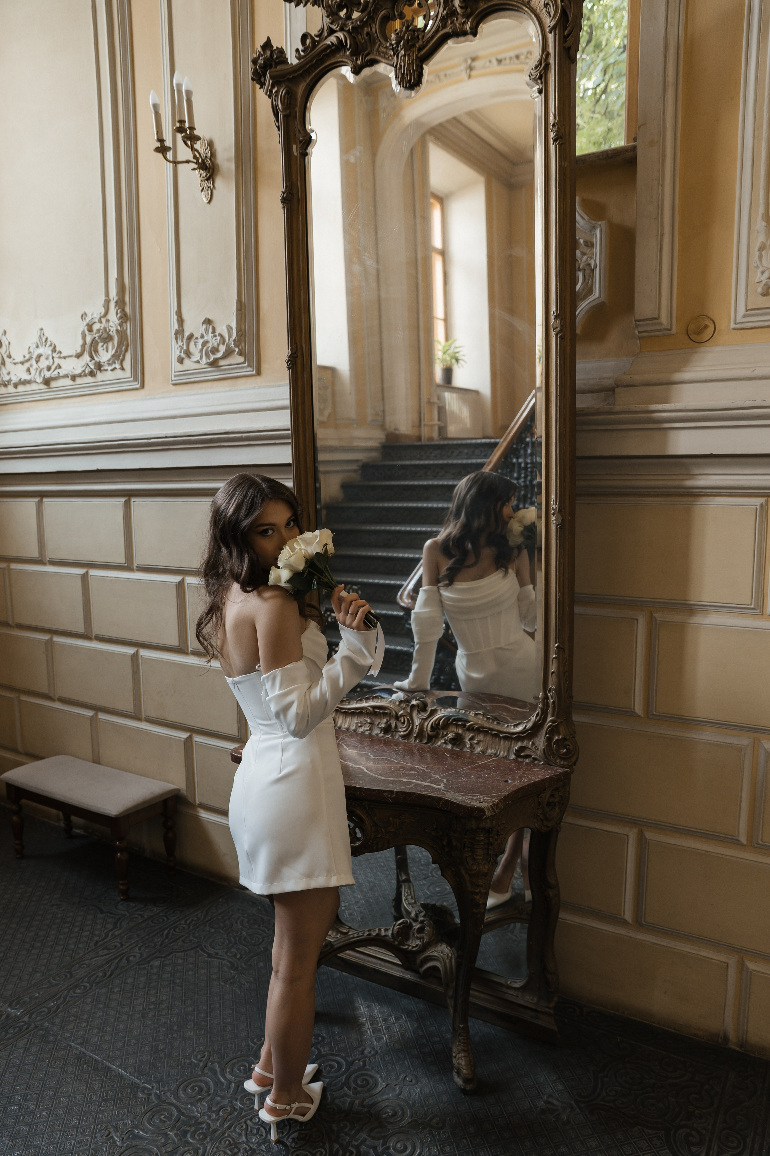 Даниил и Анастасия. Свадебная фотосессия в Библиотеке-читальне им. А. С. Пушкина. Фотограф и видеограф Анна Домашенко