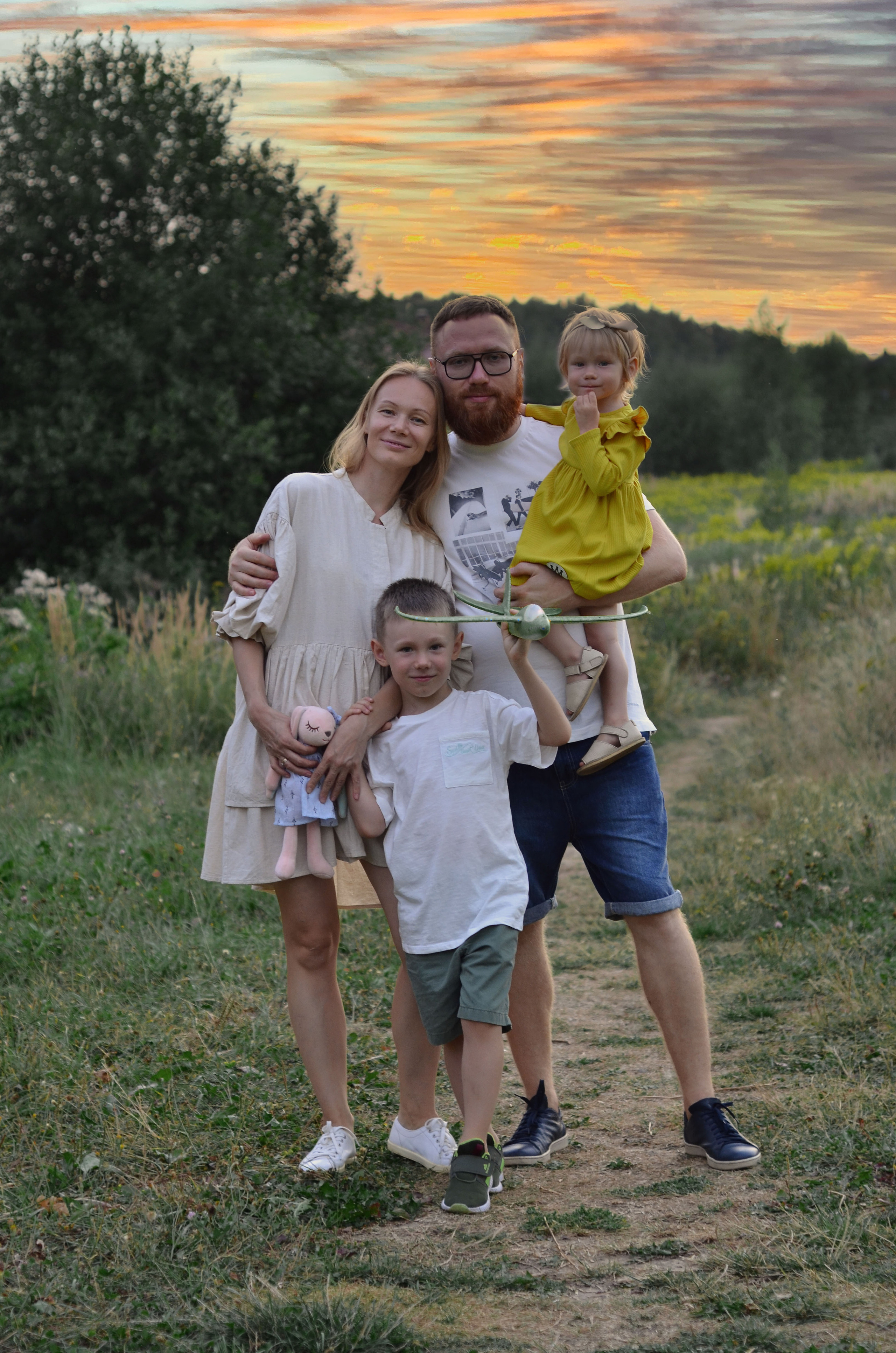 Алексей, Екатерина и их детки Гришуля и Златуля. Семейный и детский фотограф Зеленоград Кудашова Наиля