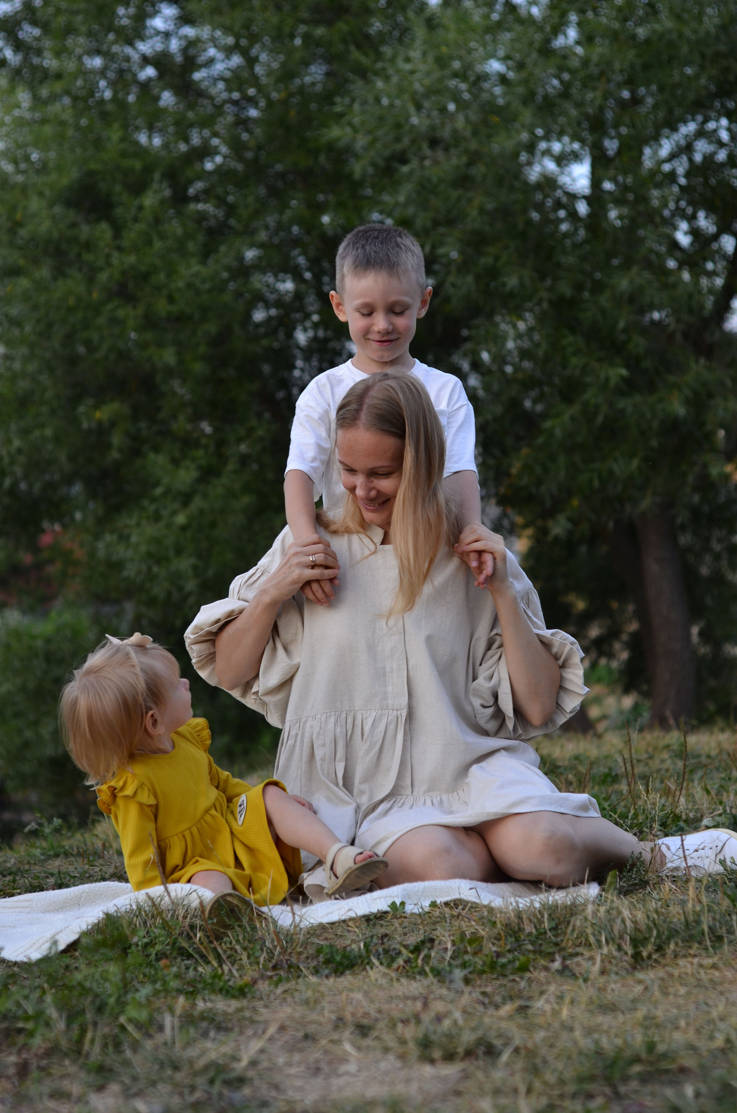 Алексей, Екатерина и их детки Гришуля и Златуля. Семейный и детский фотограф Зеленоград Кудашова Наиля