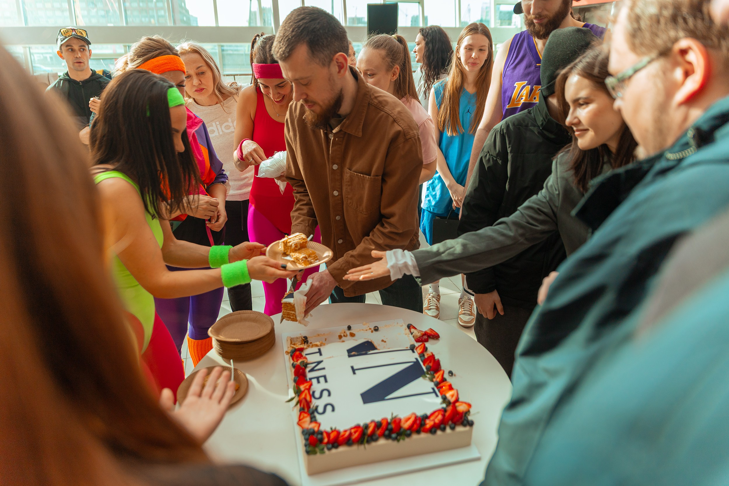 День рождения фитнес зала NN fitnes. Фотограф Тюмень