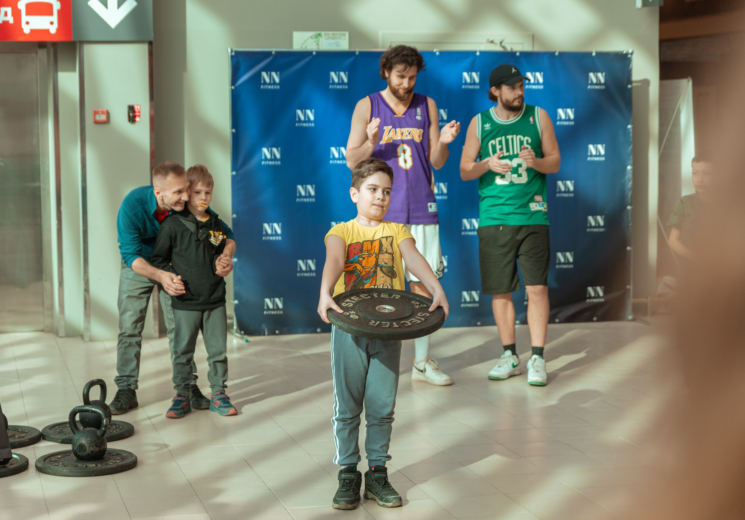 День рождения фитнес зала NN fitnes. Фотограф Тюмень