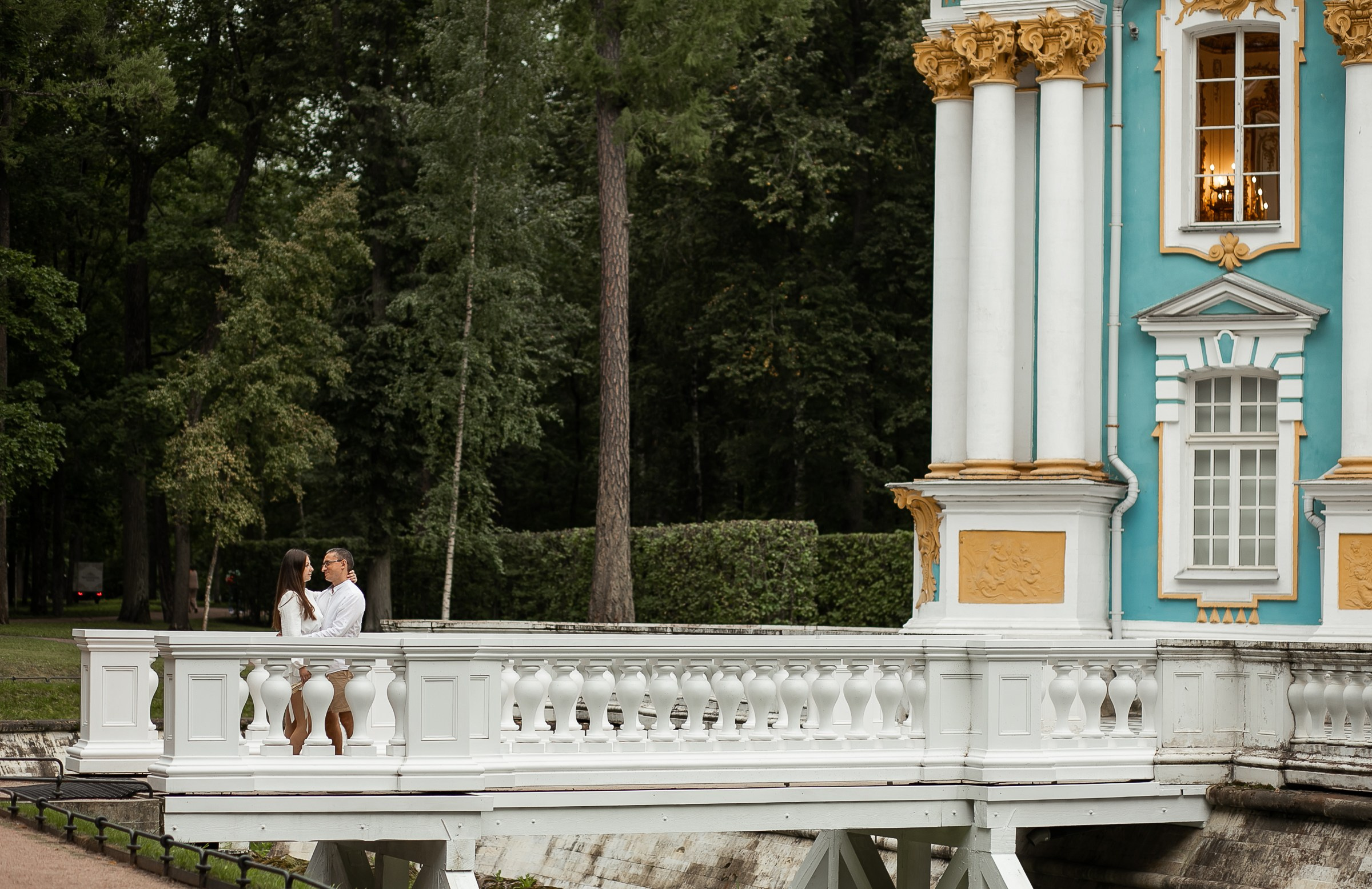Вероника и Александр. Прогулка в Екатерининском парке. Свадебный и семейный фотограф в Колпино и СПб Юлия Папанова