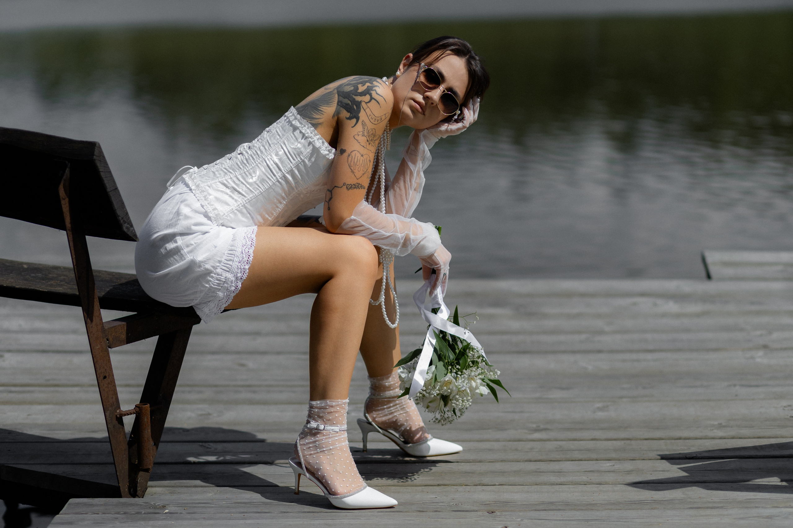 Фотосессия на пирсе