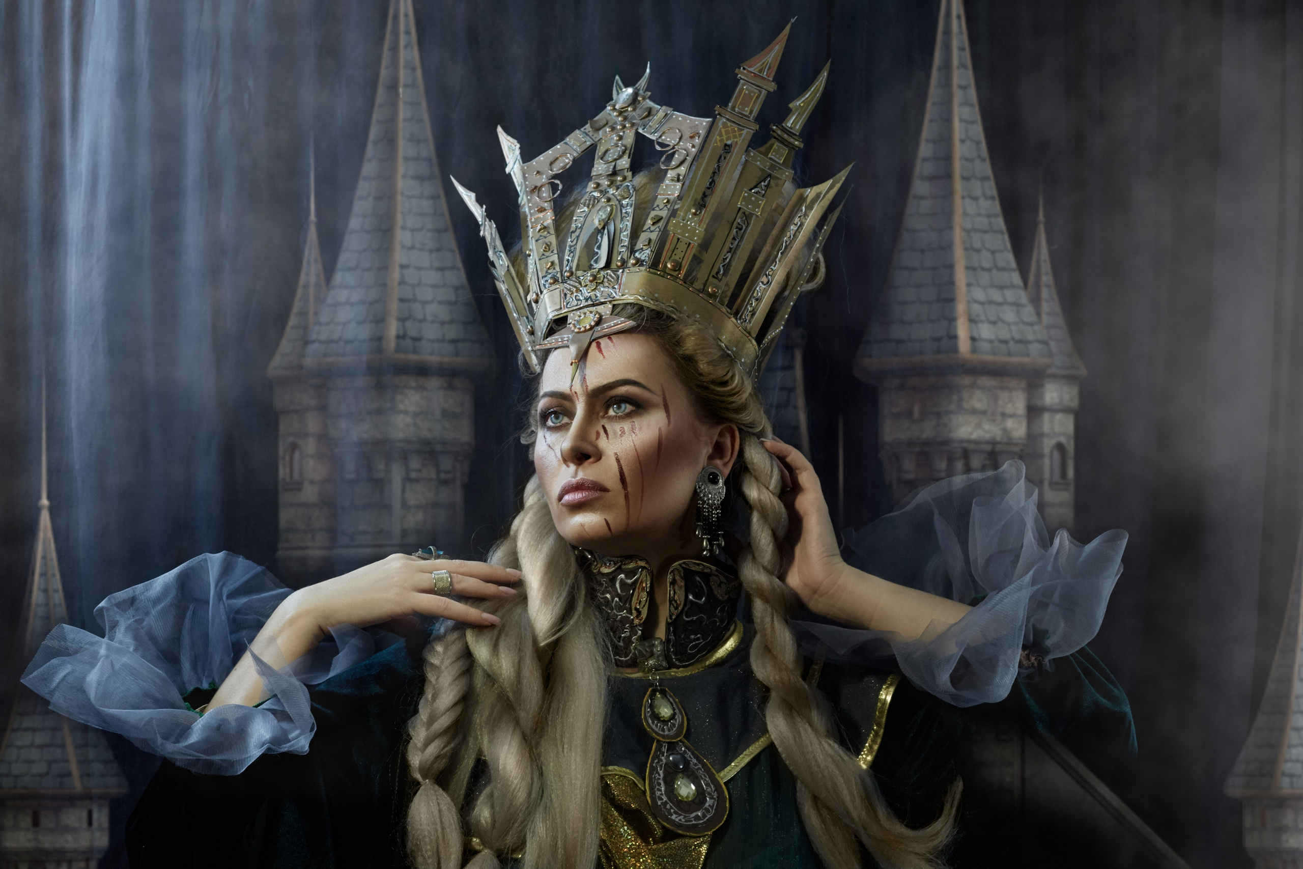 Королева. Без использования нейросети. Свадебный фотограф, портретный фотограф в Москве и Саратове Оксана Анциферова