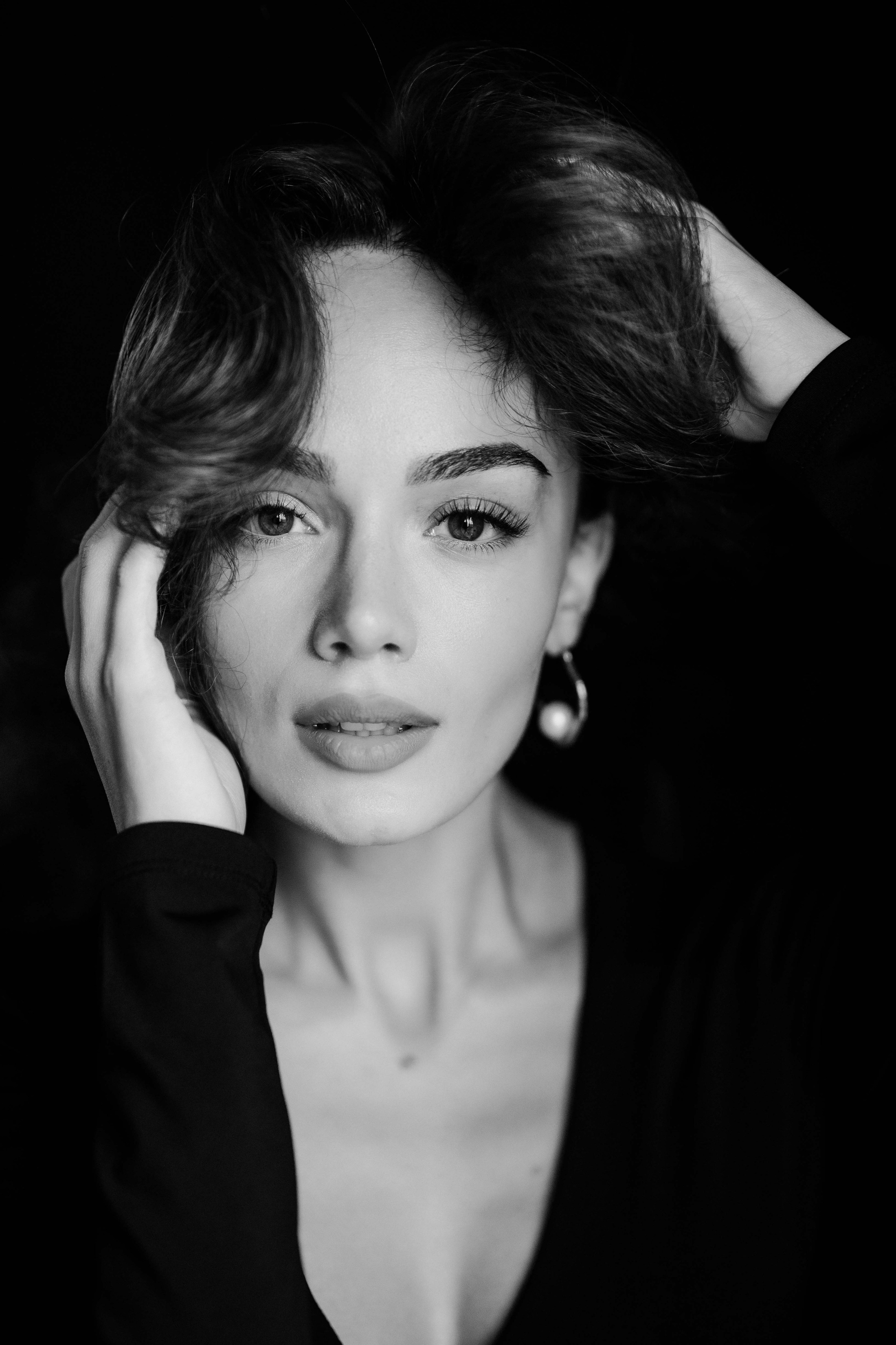 Женское. ЧБ Фотограф Ольга Лесли