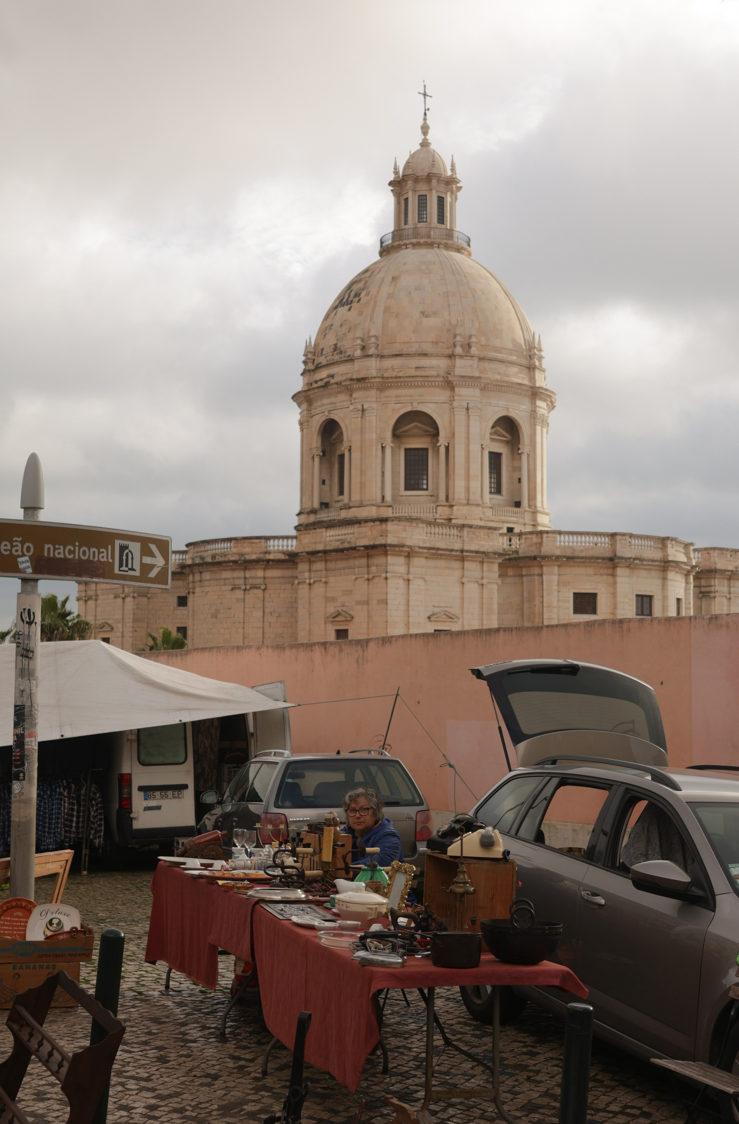 Lisbon, fleamarket. Magic photos
