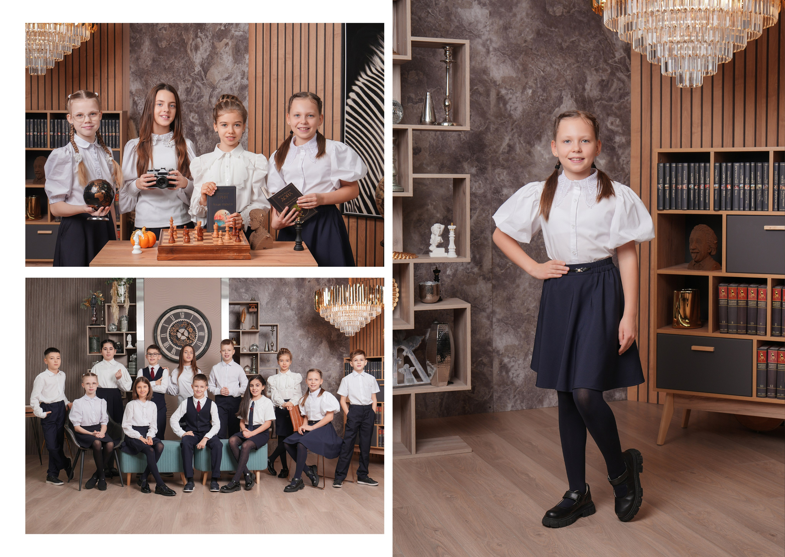 ШКОЛА 100 4 Е. Красивый выпускной альбом в Краснодаре