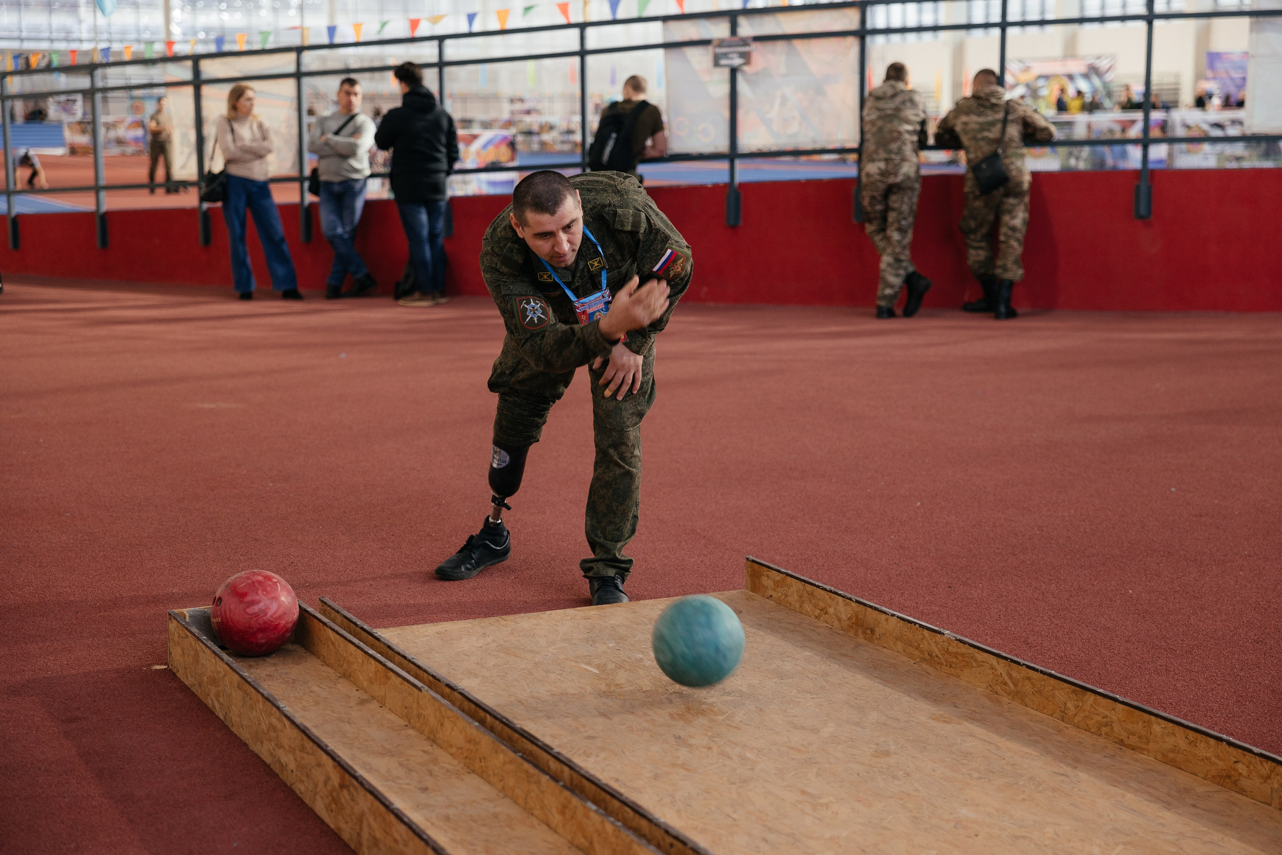 Манеж соревнования. Фотограф Крохин Олег