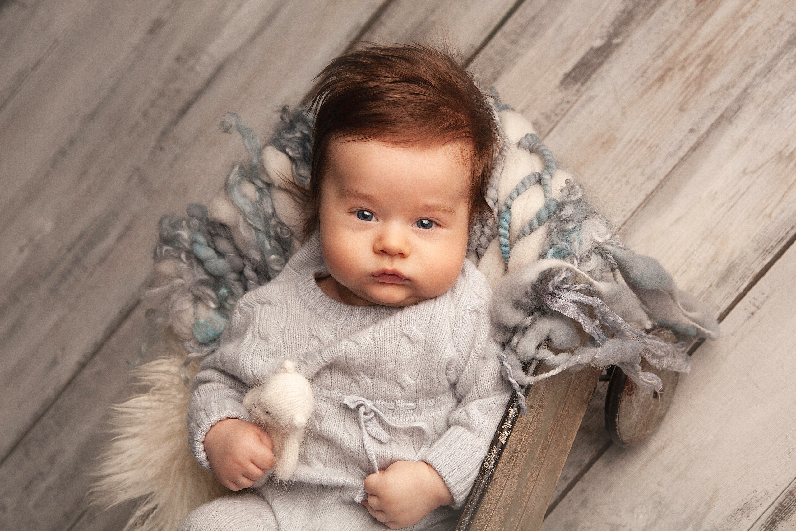 Малыши от 3 до 6 месяцев. Детский фотограф в Хабаровске Антипова Марина