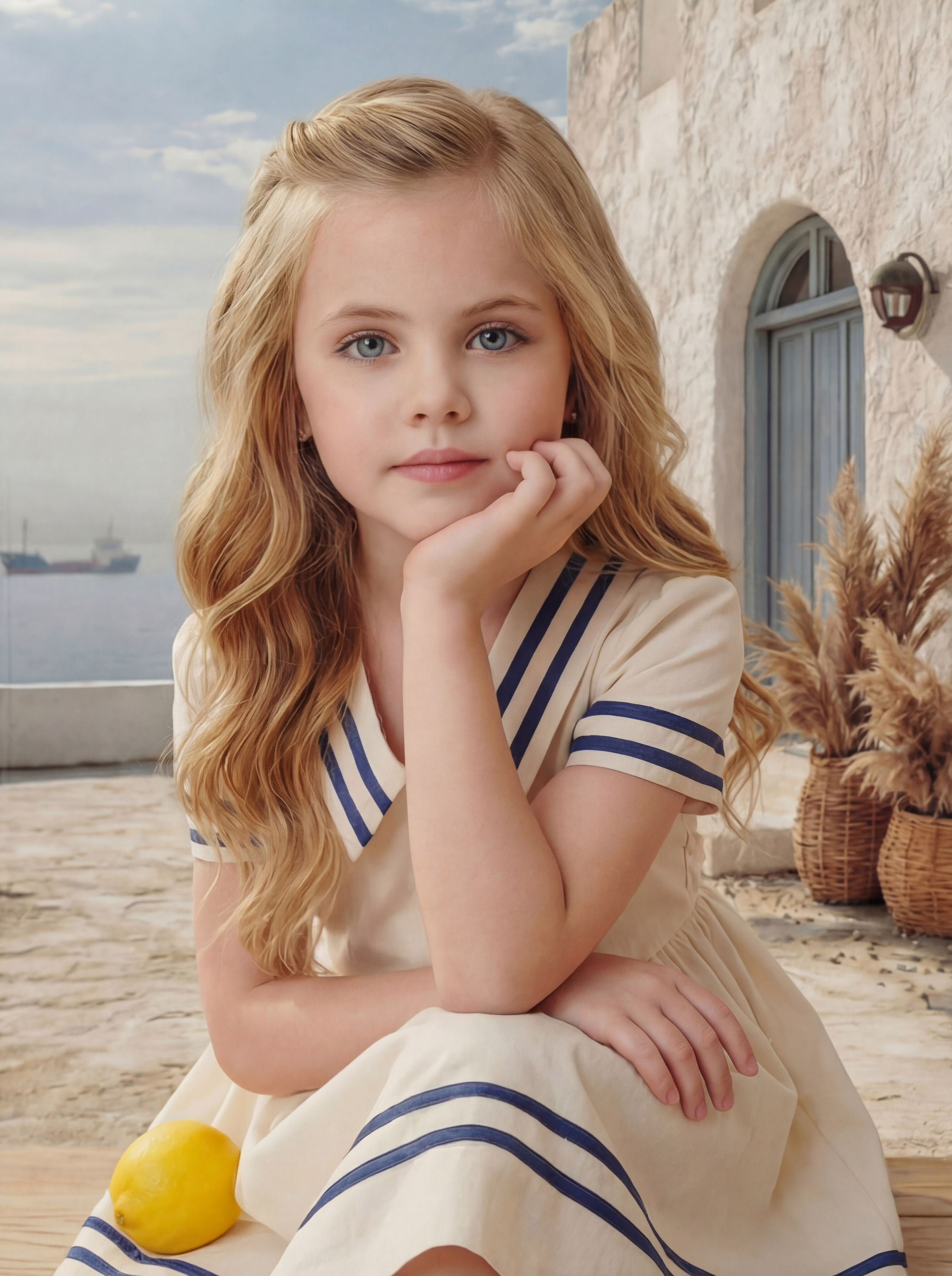 Греческие каникулы. Детская фотостудия Москва