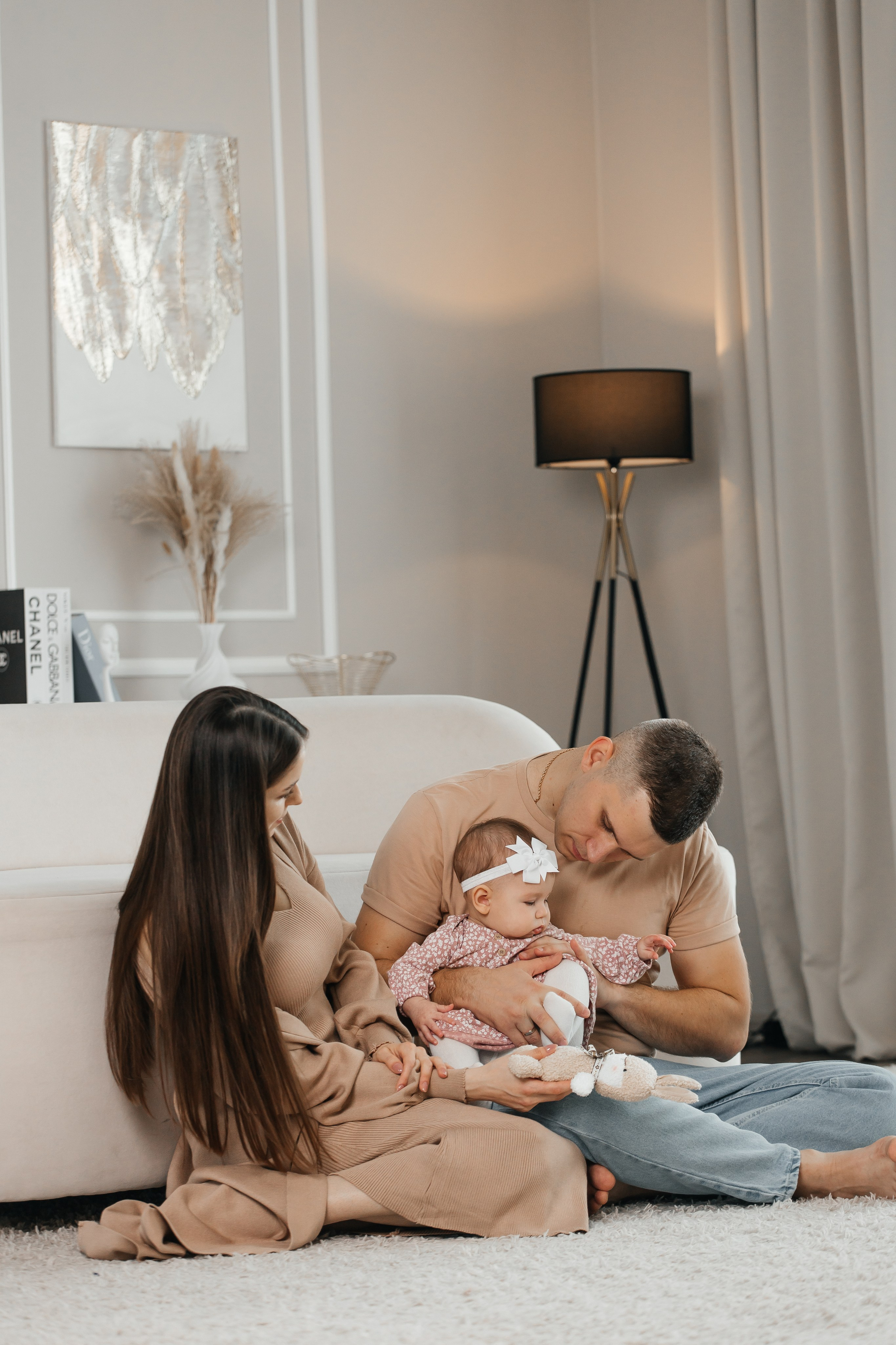 Семейная студийная фотосессия. Свадебный и семейный фотограф в Краснодарском крае Мария Данилкина