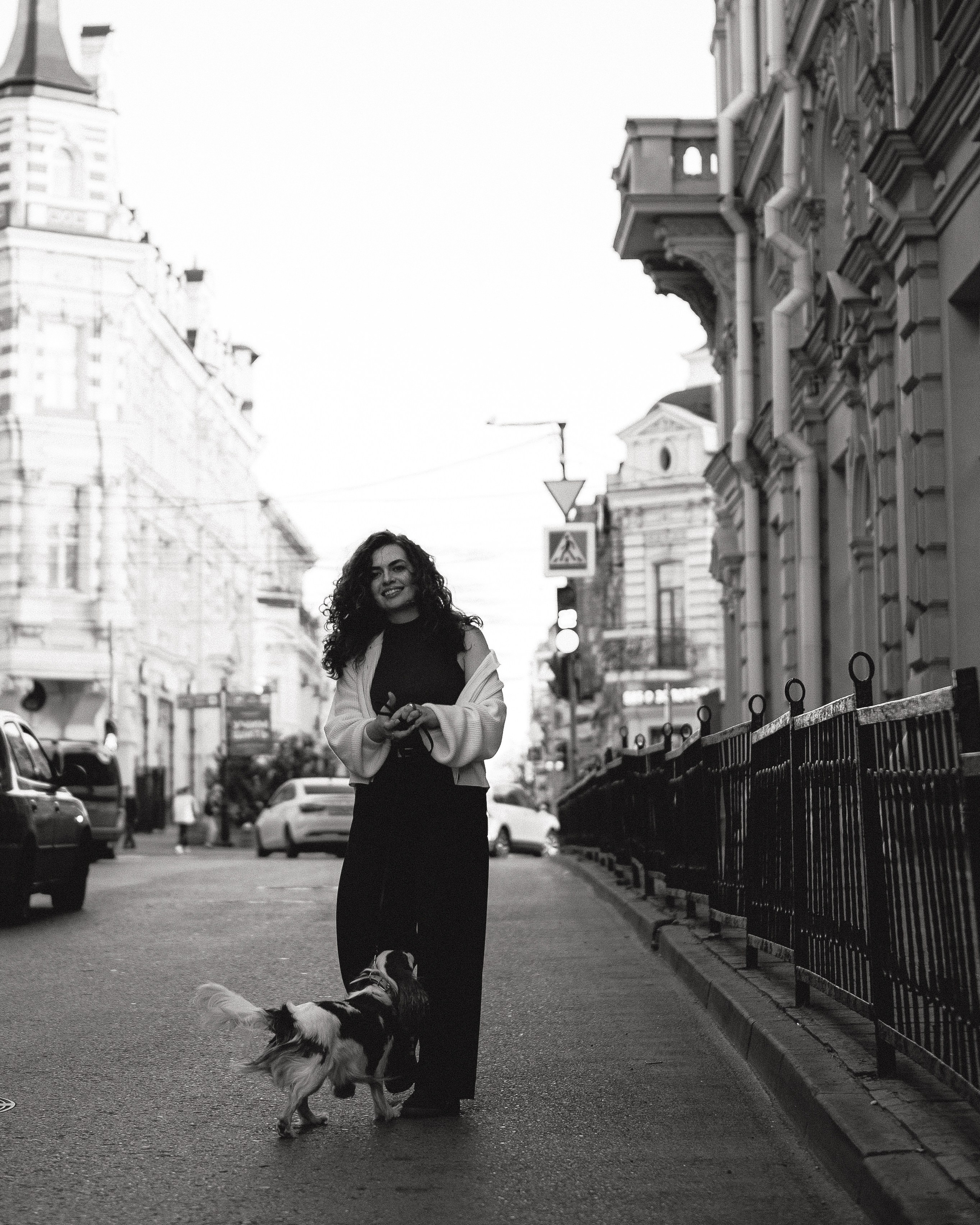 Осенняя фотосессия с собачкой