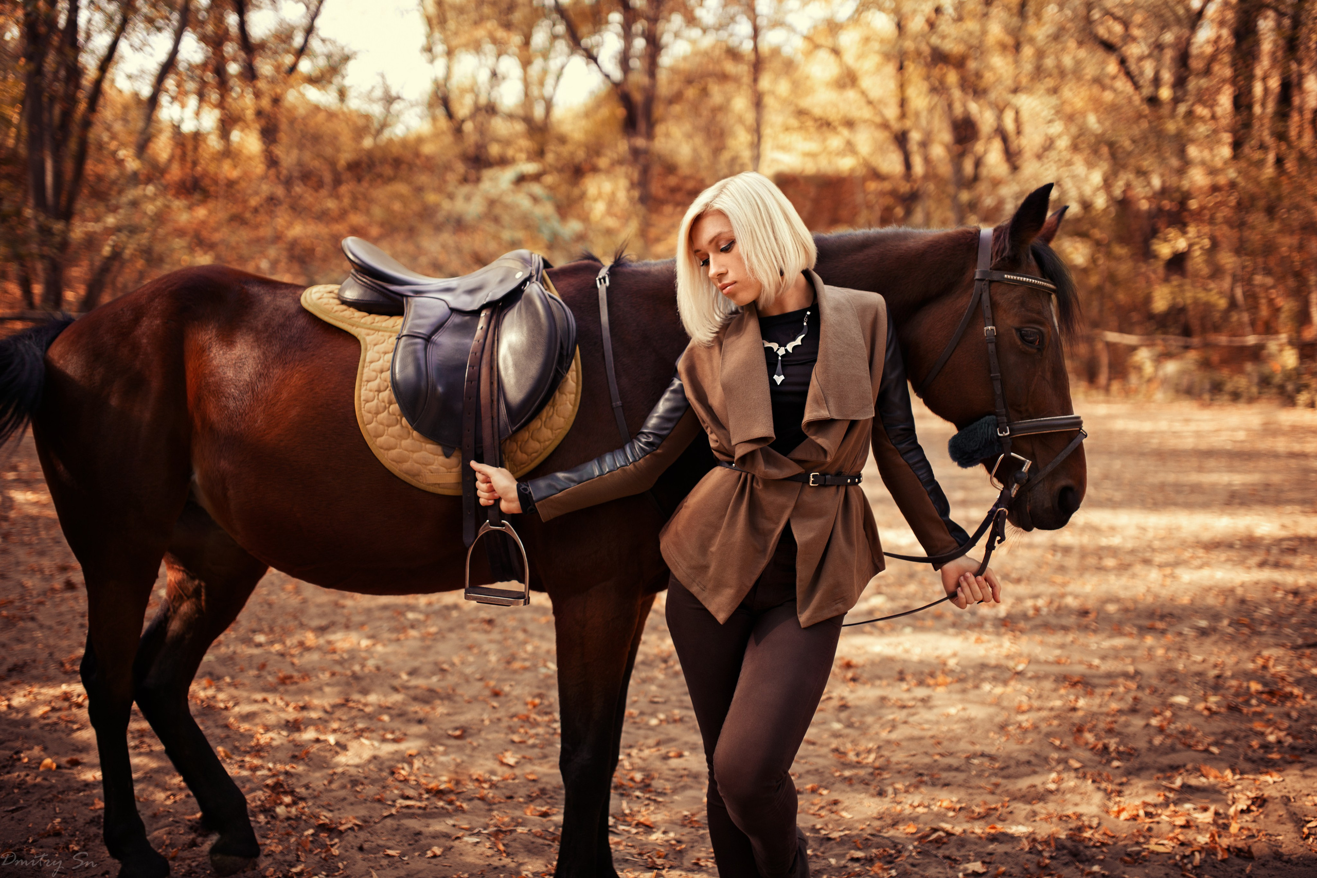 Осенняя съемка с Марией в парке для «себя»