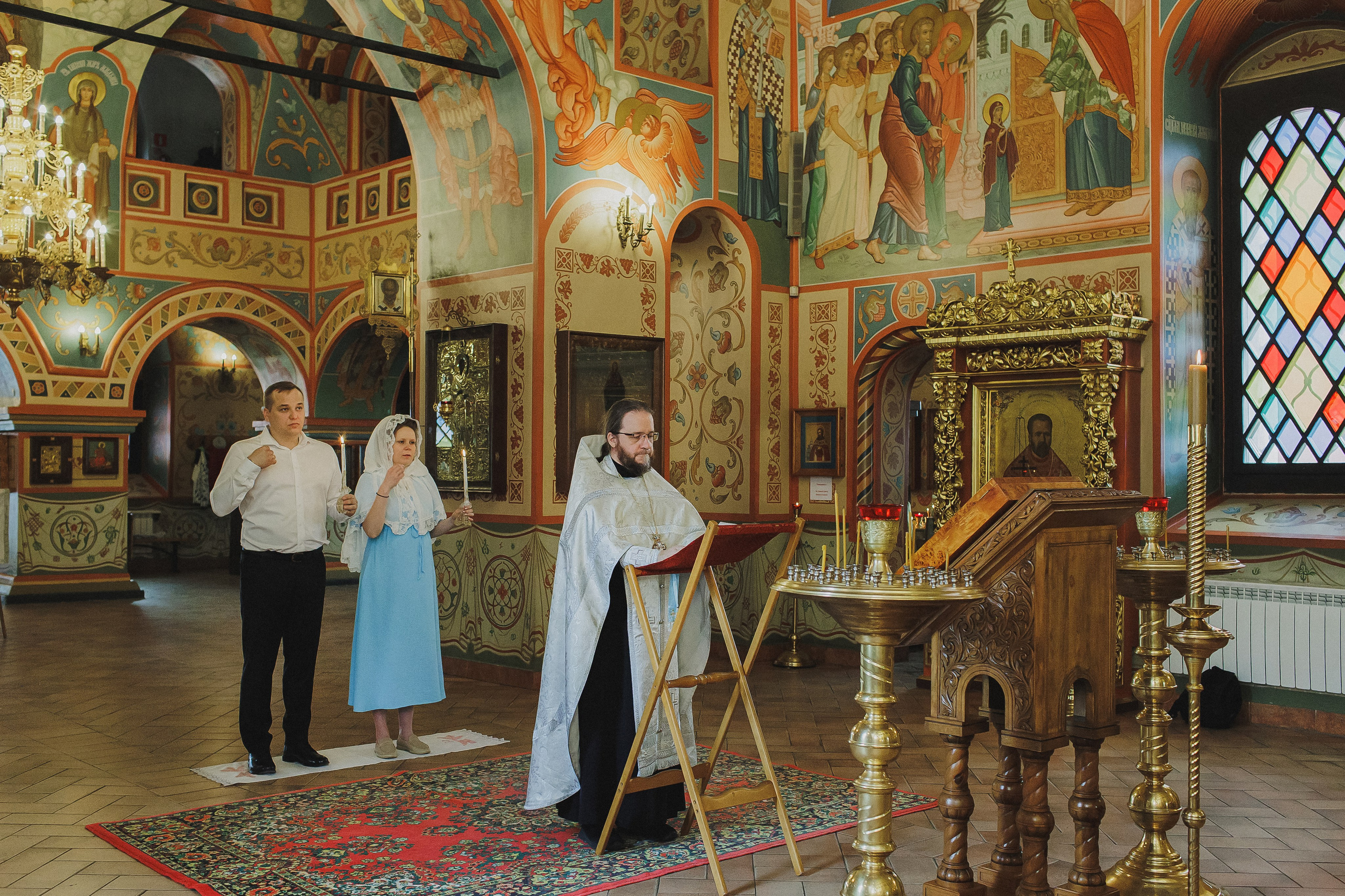 Фотосессия таинства венчания в Люберцах. Фотограф в Москве и Люберцах Анна Ушакова