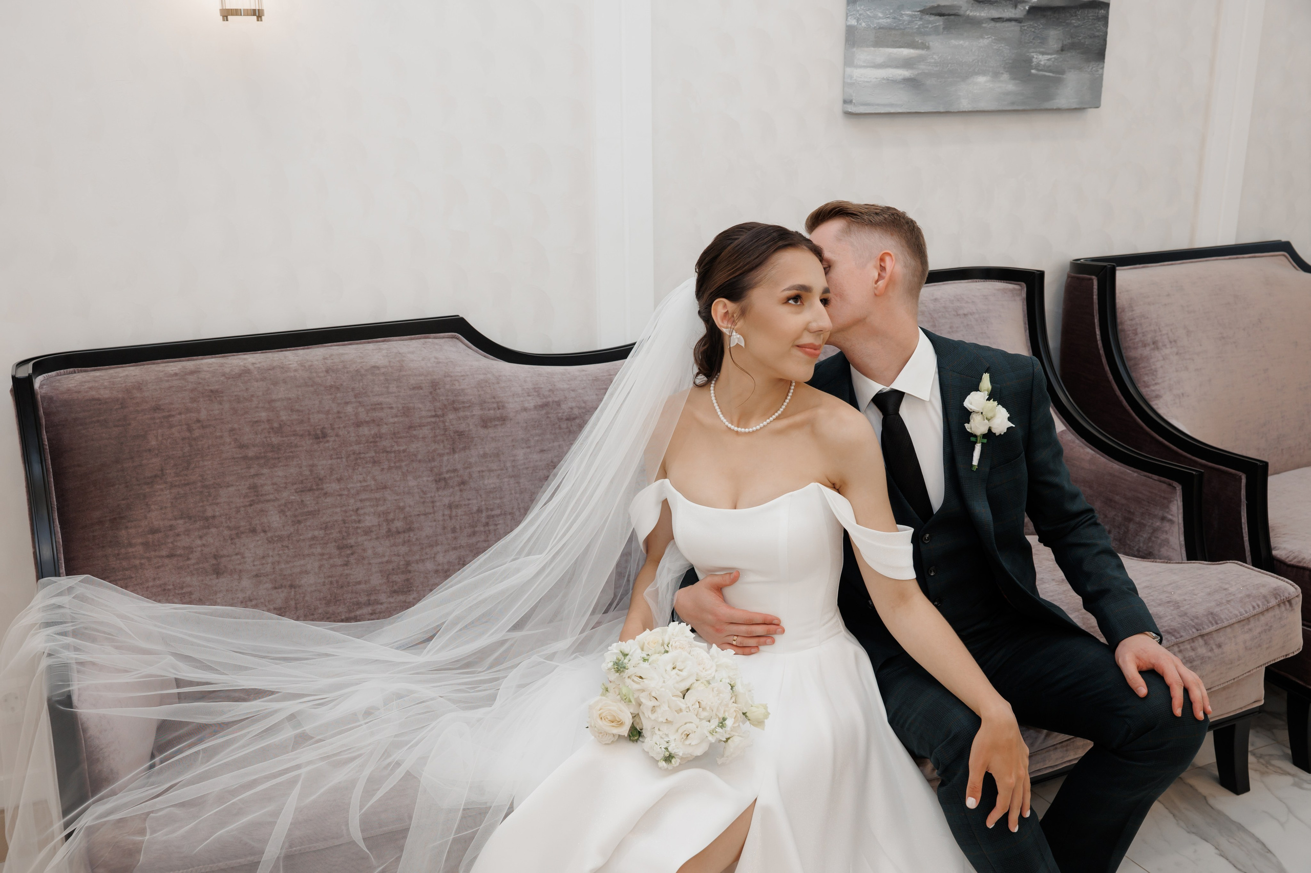 Регистрация в отеле Fish Point, ЗАГС Бутово, прогулка в Остафьево. Свадебный и репортажный фотограф (Москва, Королев и другие)