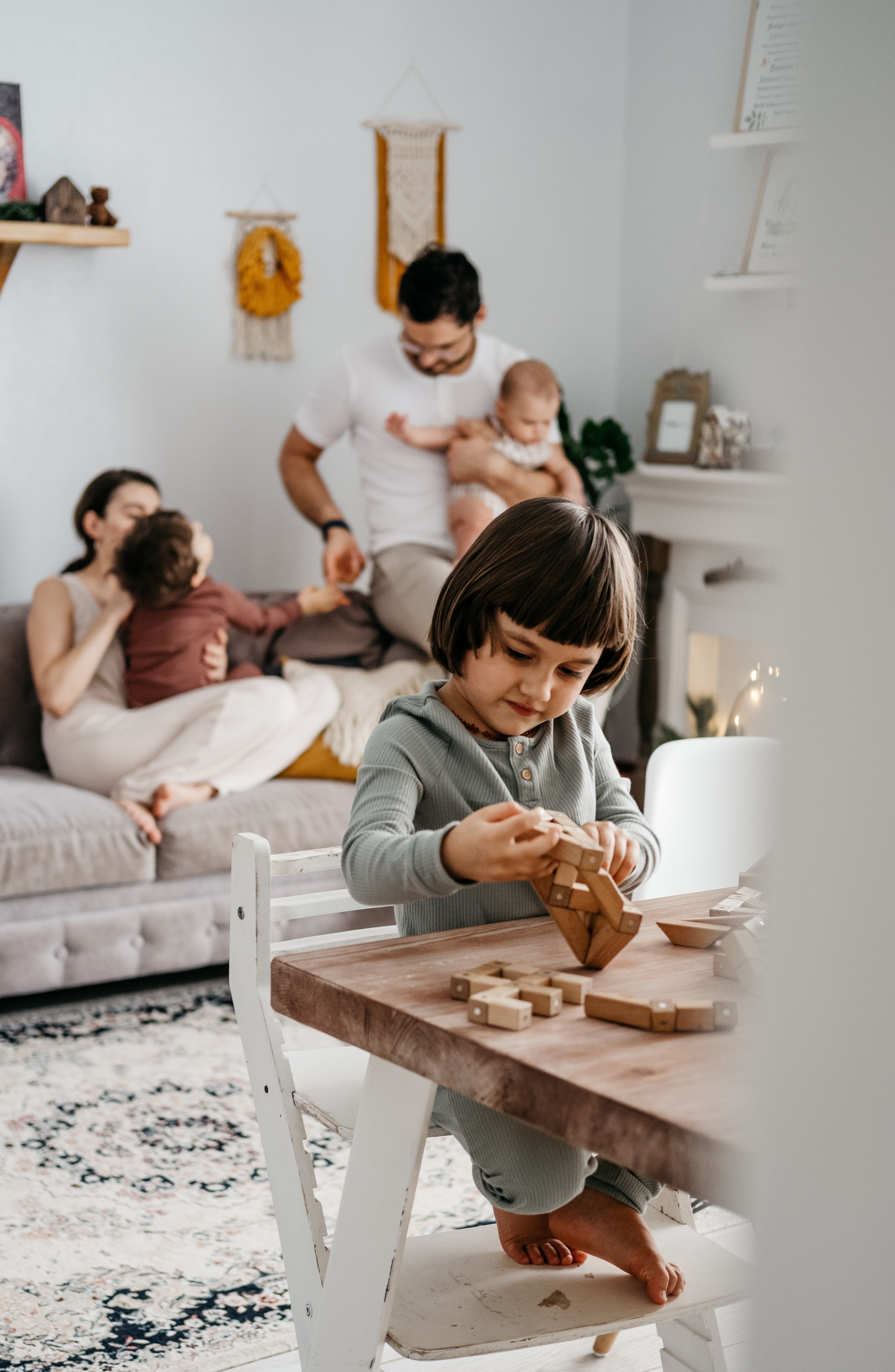 Большая семья Шайбель. Семейный фотограф в Оренбурге Юлия Зиборева