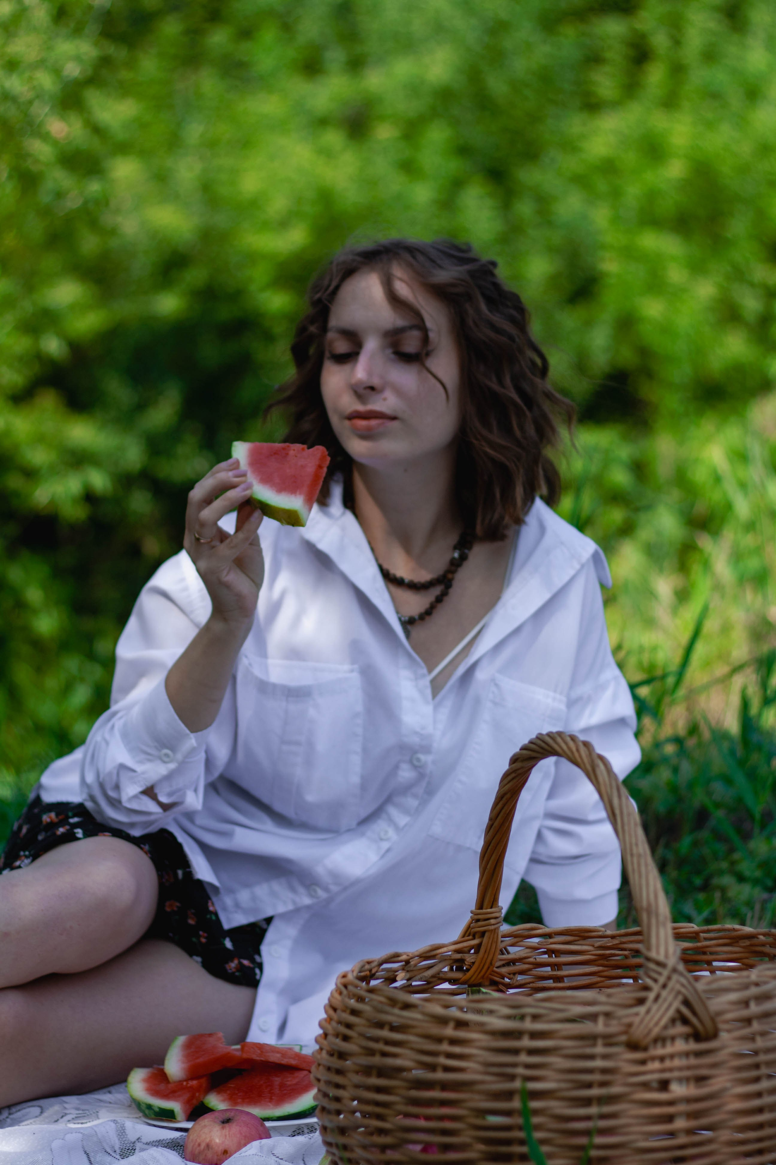 Арбузный пикник. Портретный фотограф в Саратове