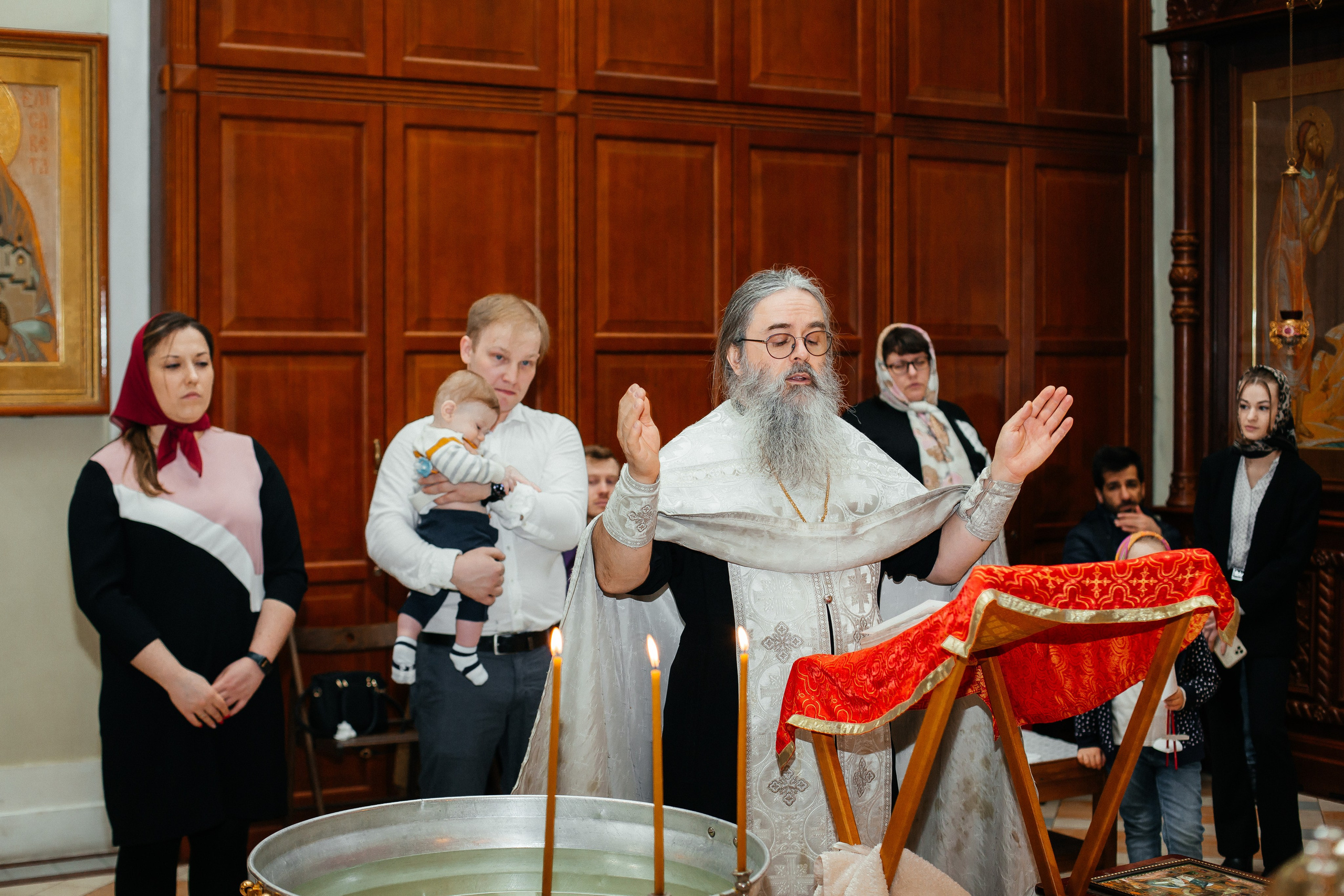 Крещение 30 апреля. Свадебный фотограф Александр Абрамов Москва / Зеленоград