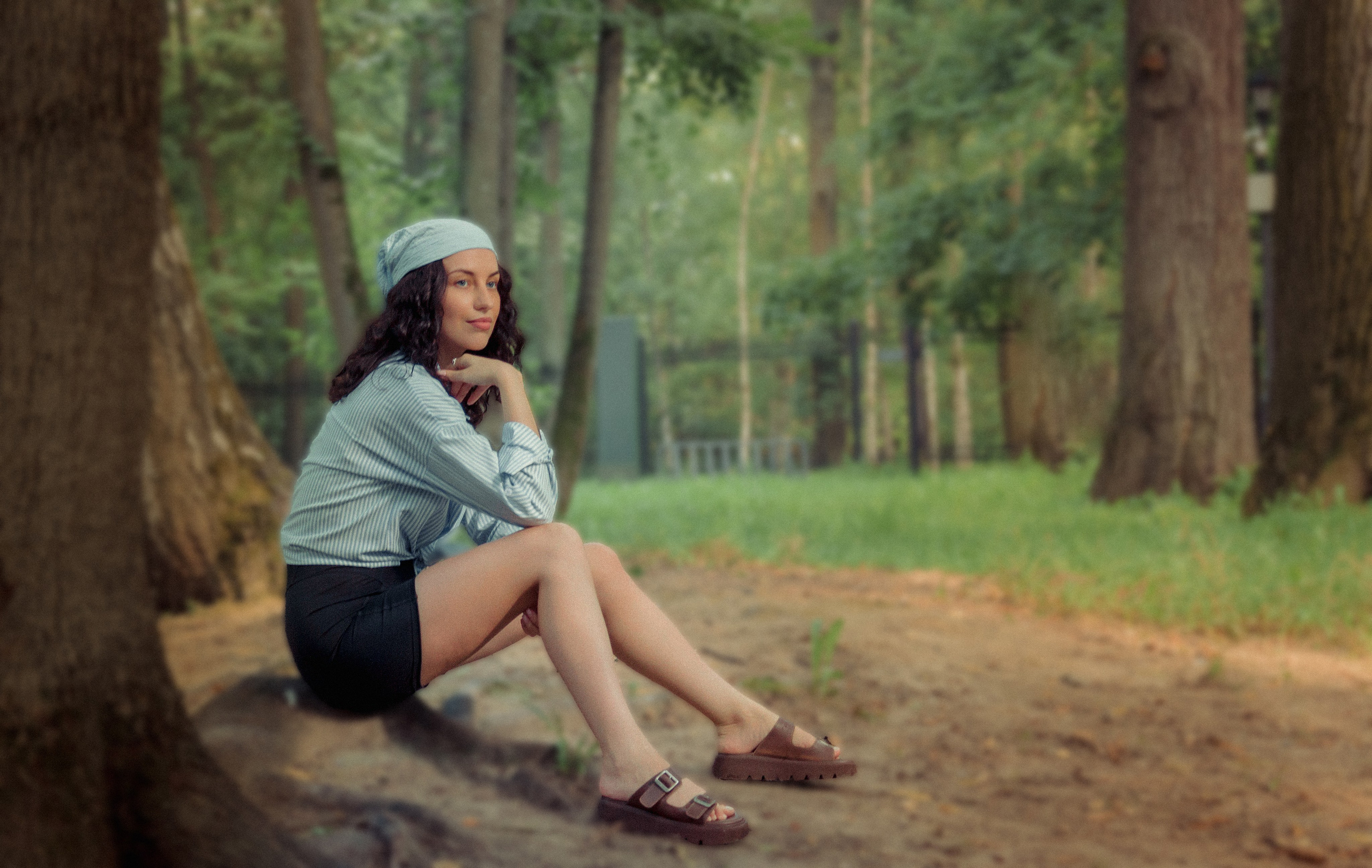 Фотосессия в парке. Фотограф в Москве Виталий Мишкин