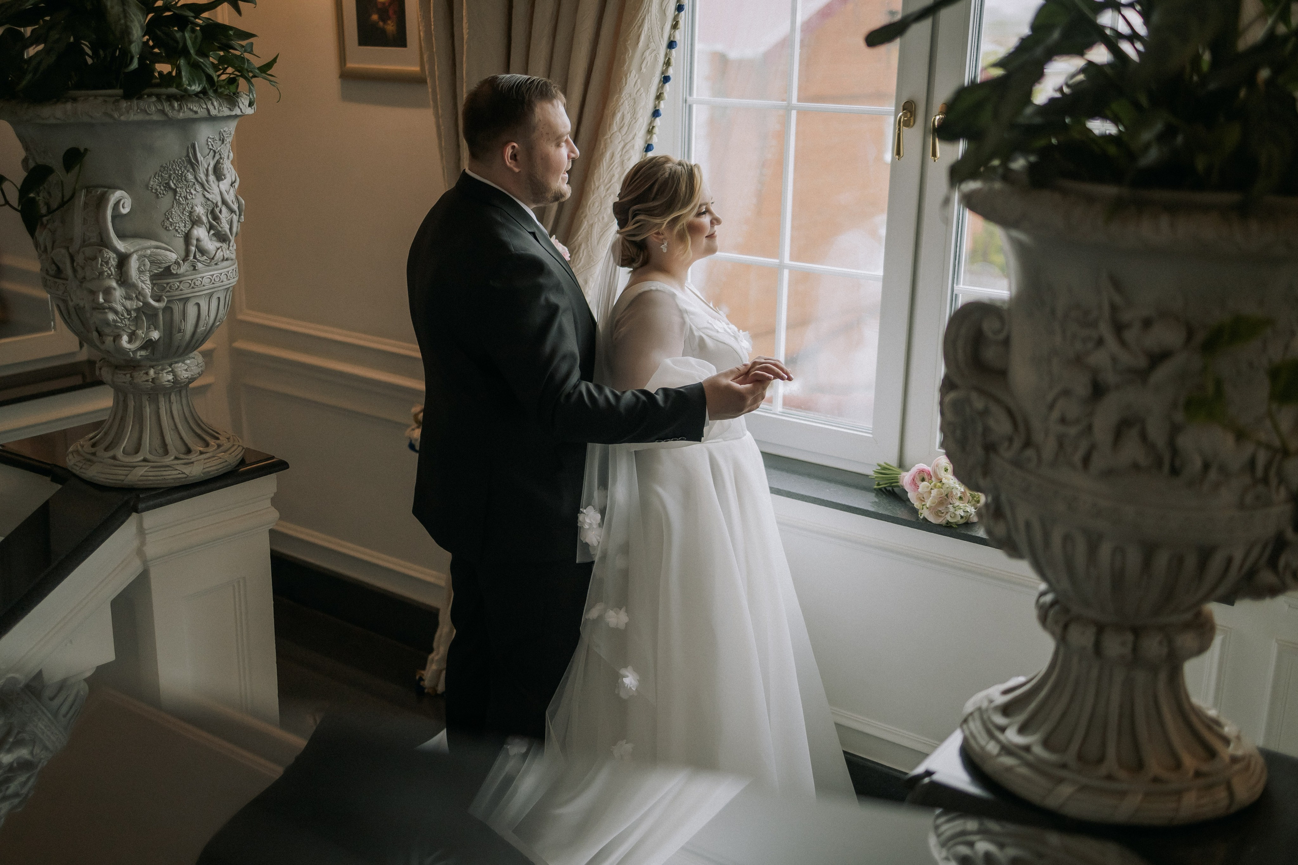 Анастасия и Сергей. Свадебная прогулка. Свадебная фотография. Арина Рубах