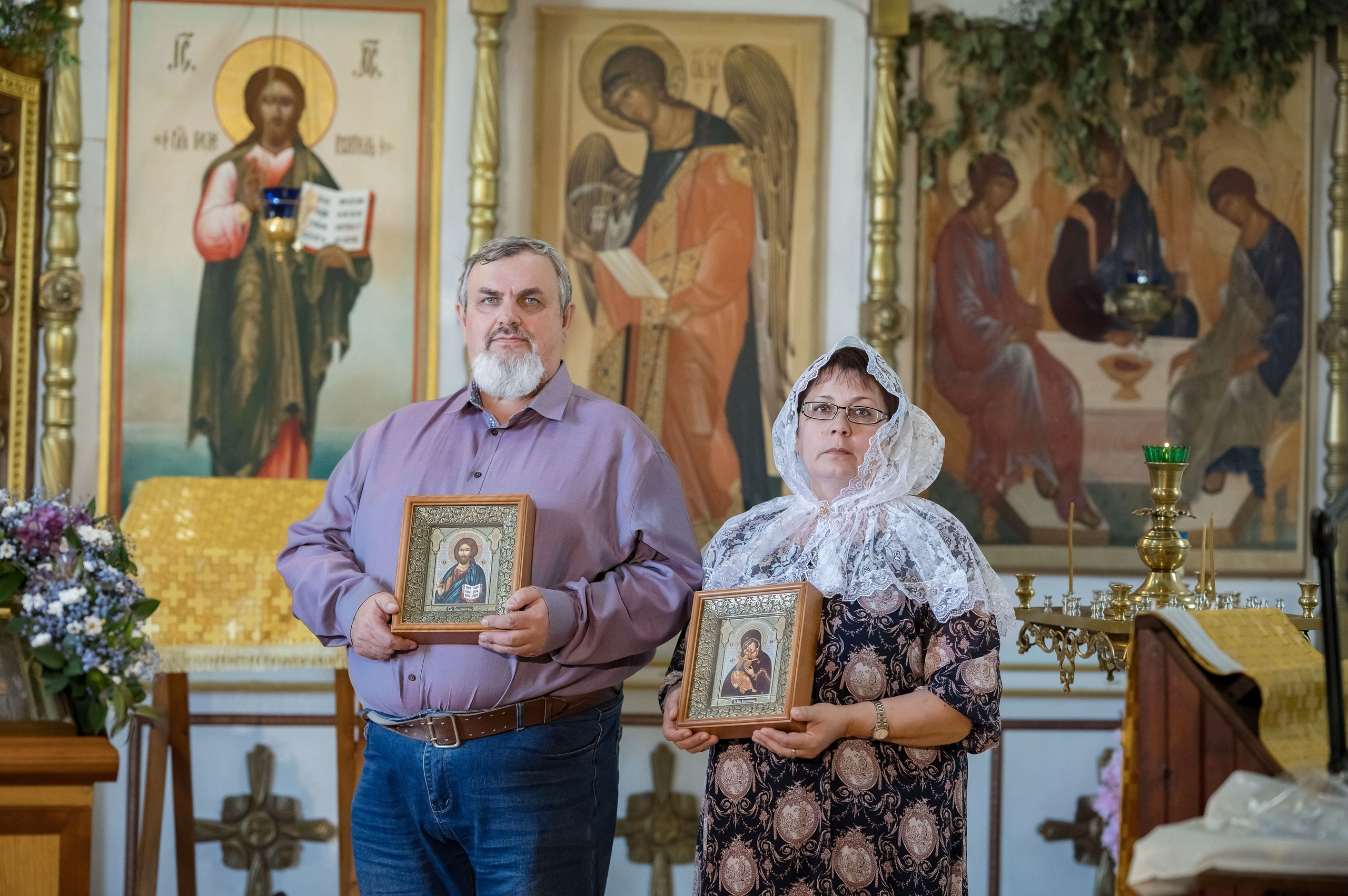 Венчание Алексея и Марины Успенский храм с. Константиново. Семейный фотограф в г. Воскресенск Наталия Молева