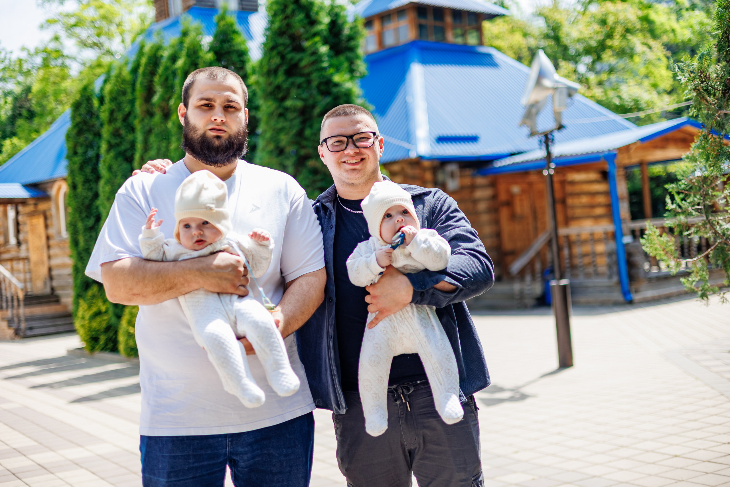 Крещение близняшек. Свадебный и семейный фотограф в Армавире