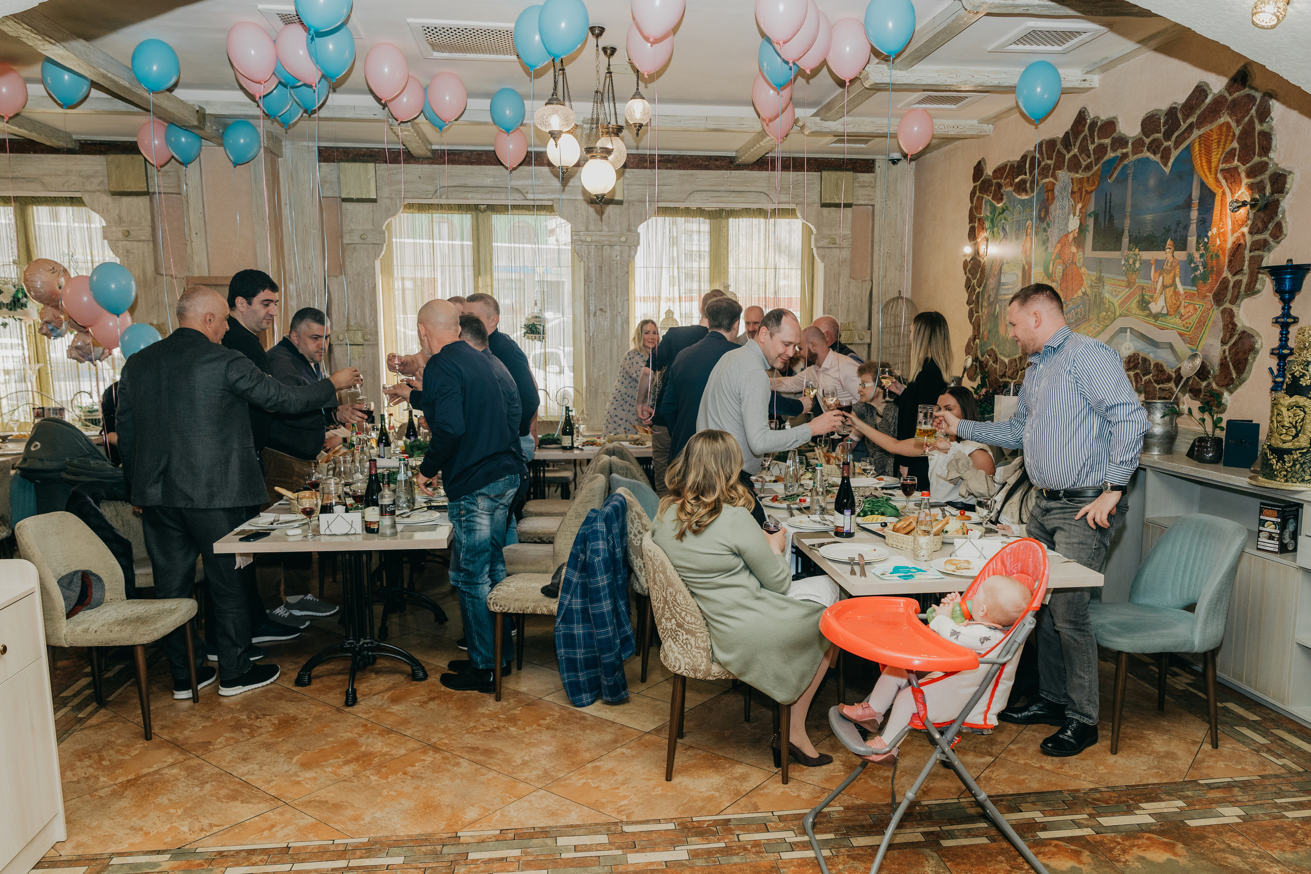 Крещение Марка и Майи. Фотограф Никита Комаров