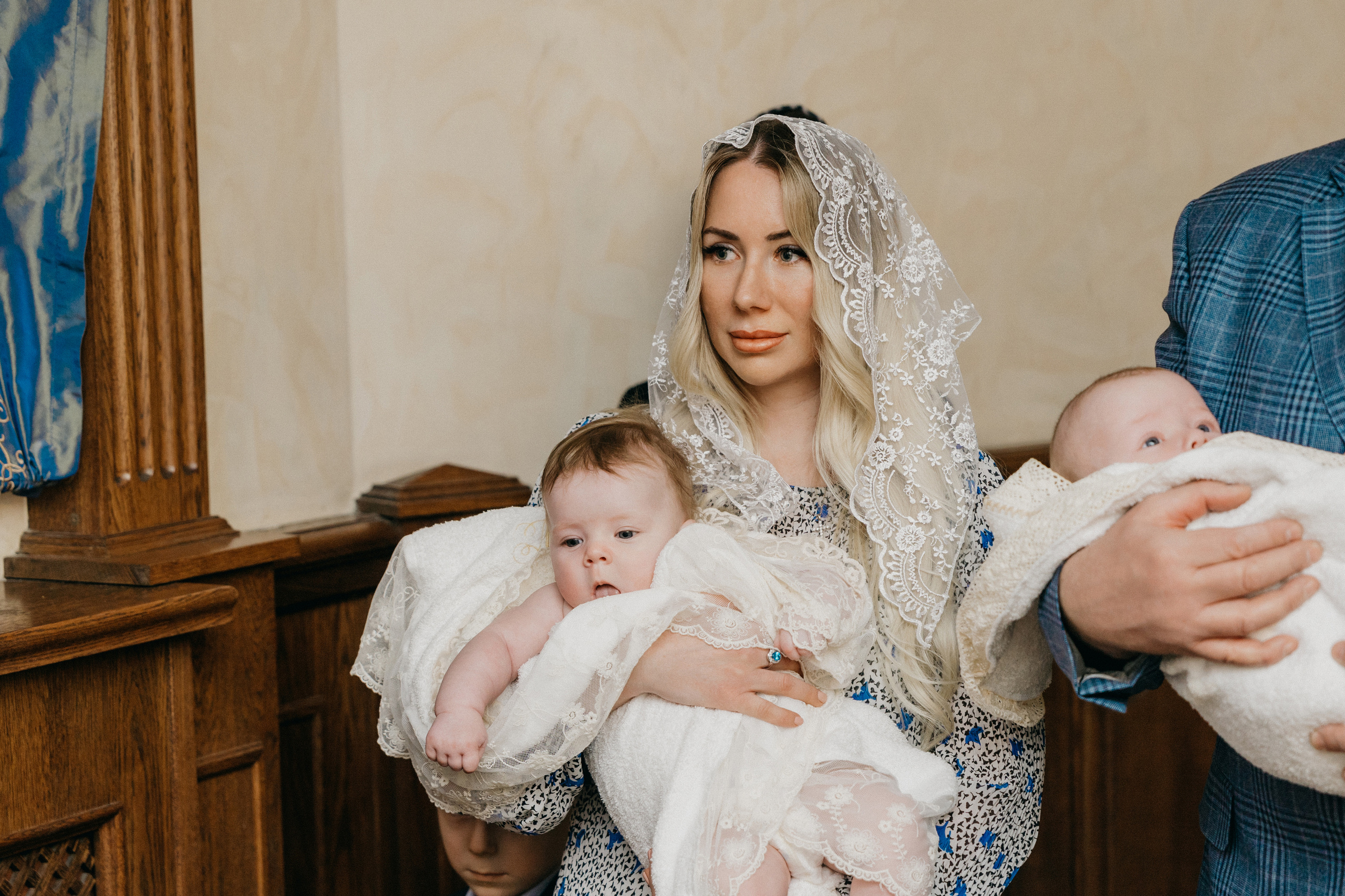 Крещение Марка и Майи. Фотограф Никита Комаров