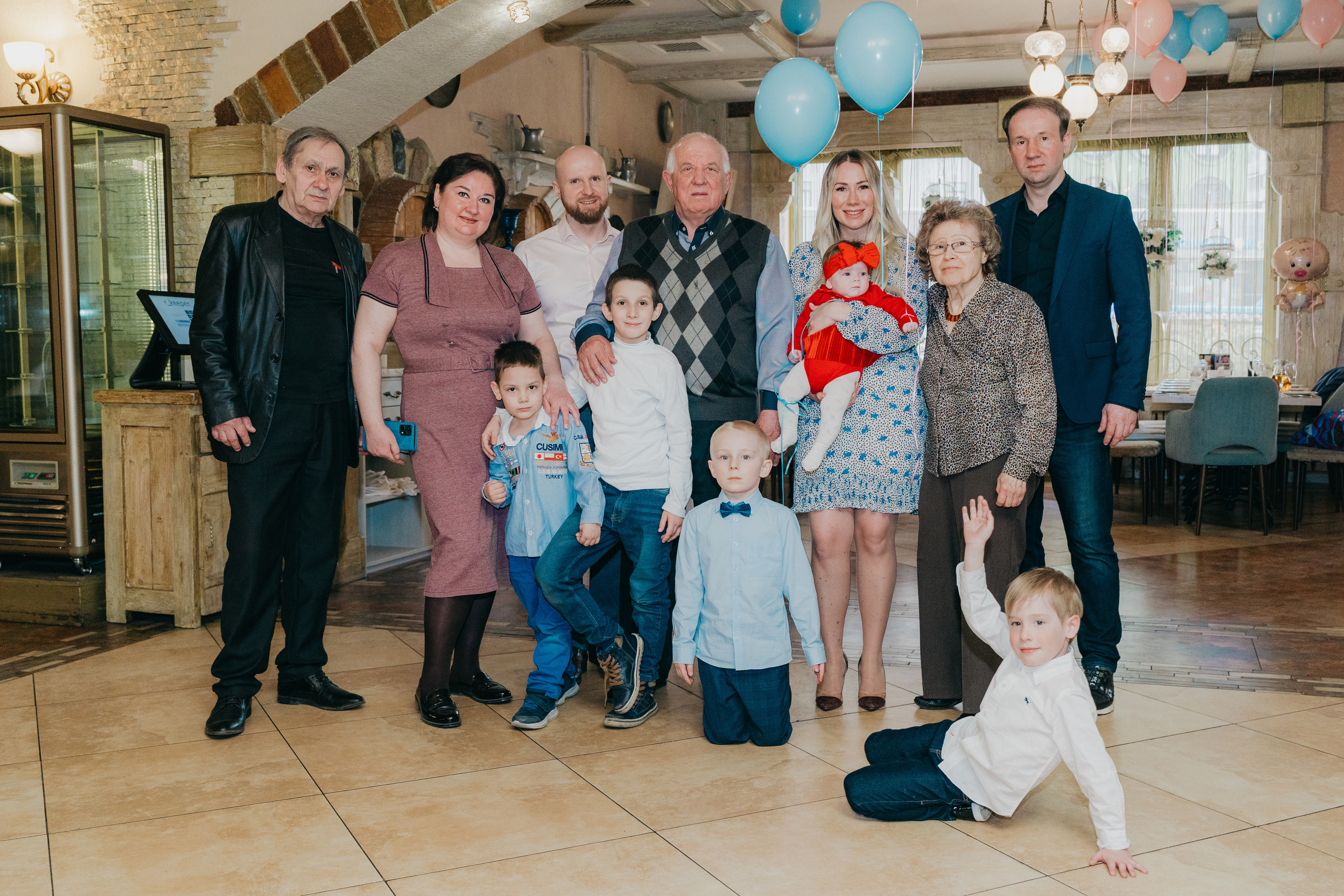 Крещение Марка и Майи. Фотограф Никита Комаров